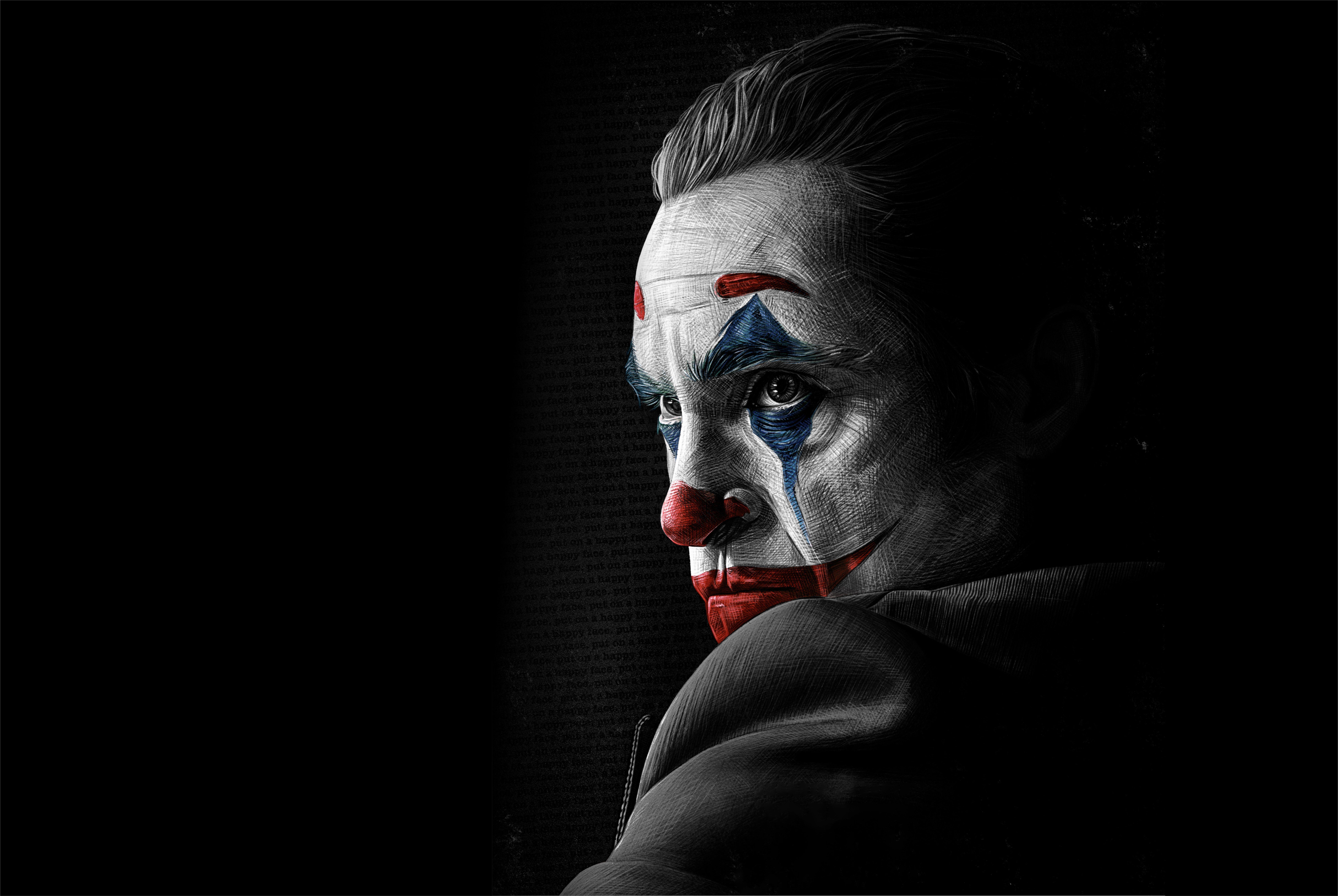 8740x5852 Picture Joker 2019 Joker hero Clown Joaquin Phoenix 8740x5852