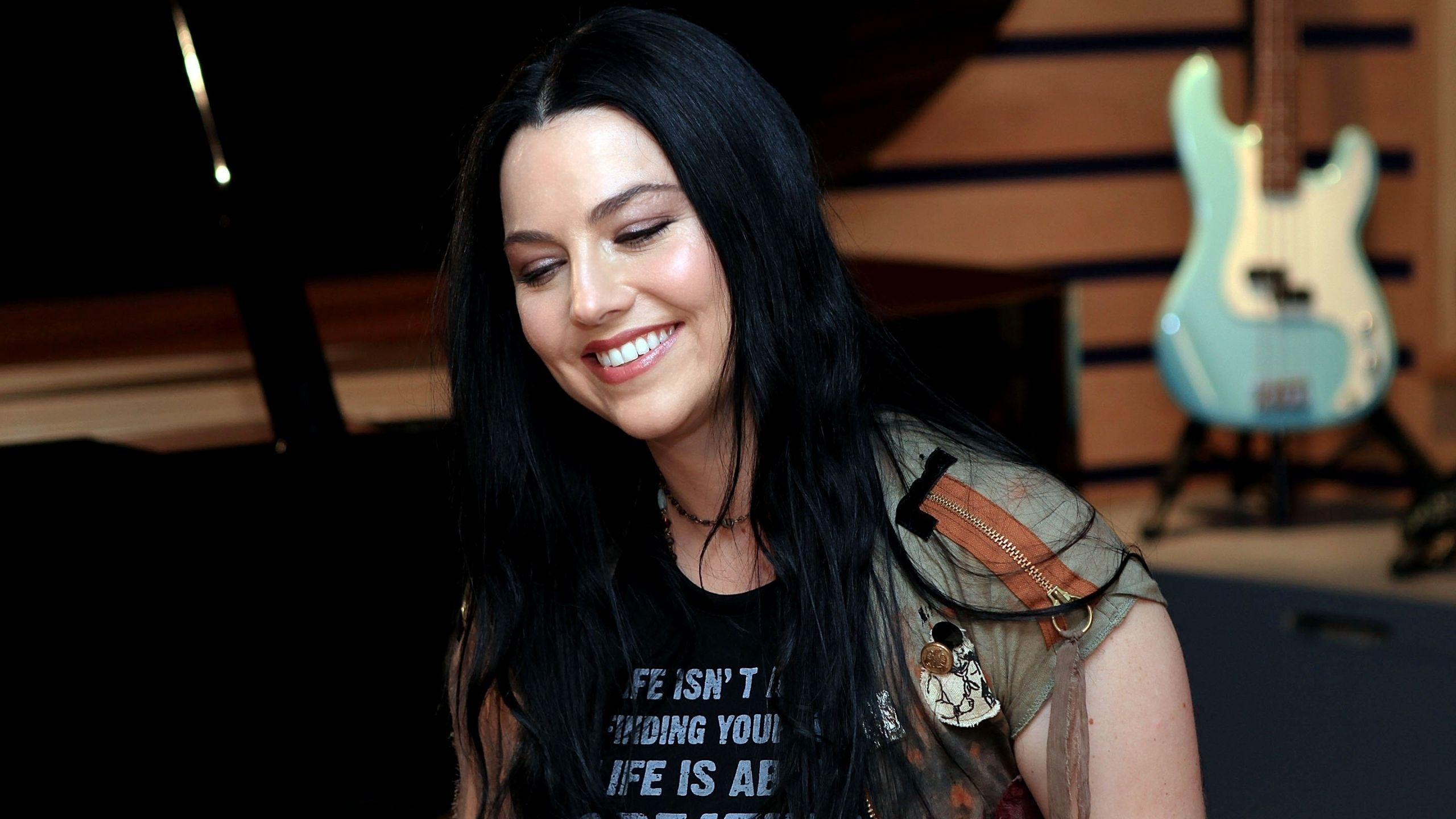 2560x1440 amy lee, evanescence, singer 1440P Resolution Wallpaper