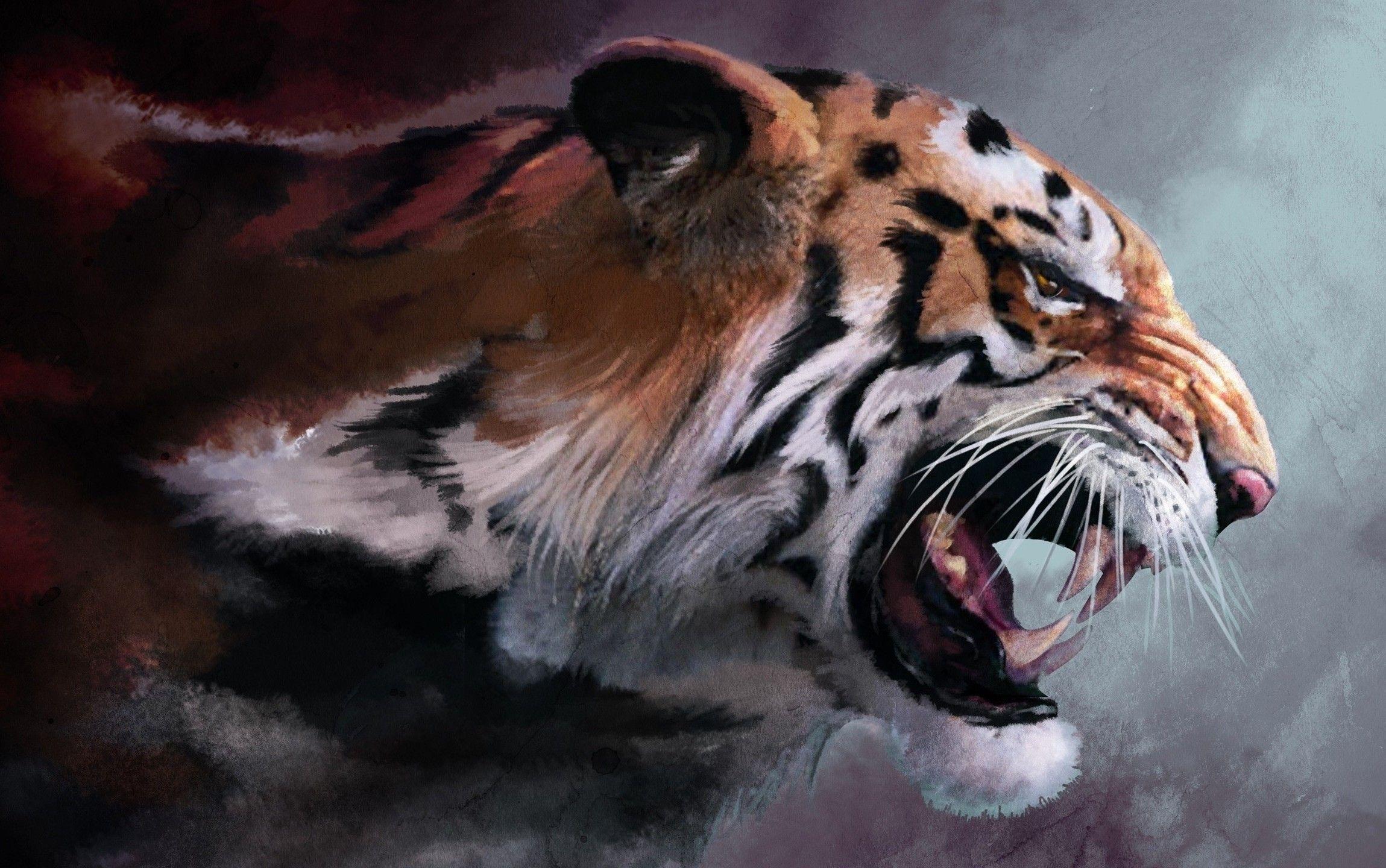 2299x1440 Tiger Background Picture
