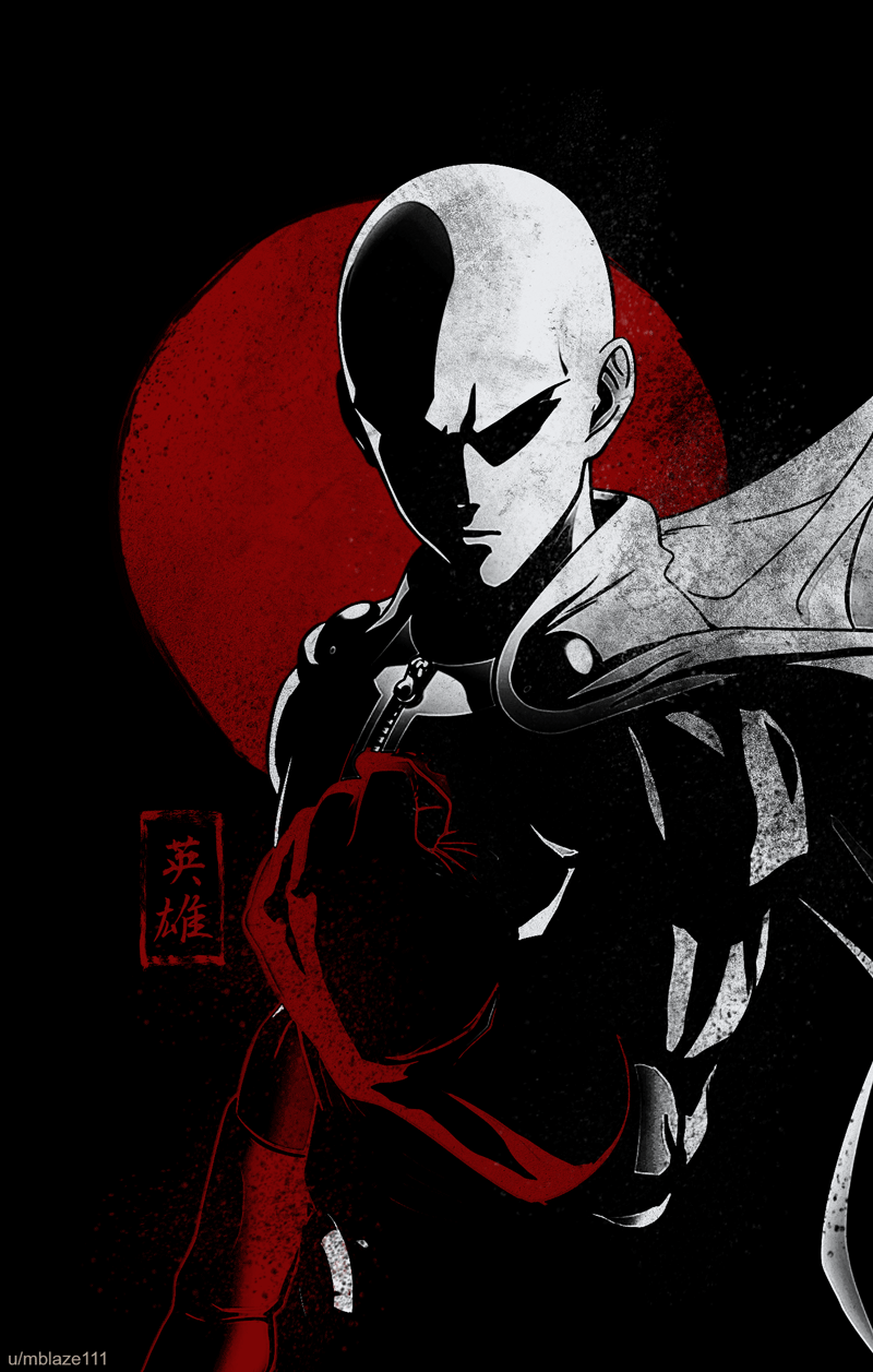 Saitama One Punch Man 4K Wallpaper #6.806