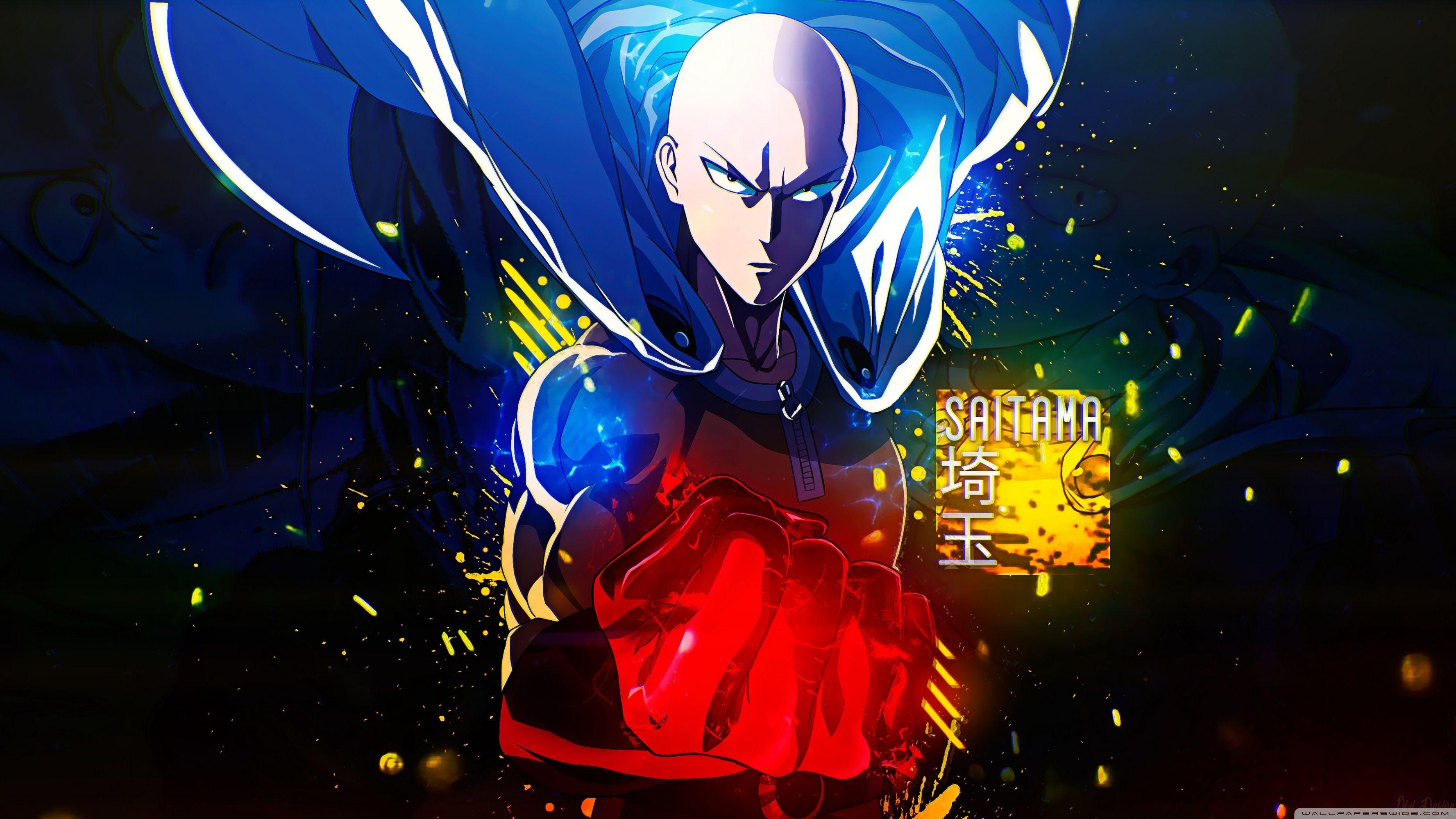 3554x1999 Uhd Punch Man Cool Wallpaper & Background Download