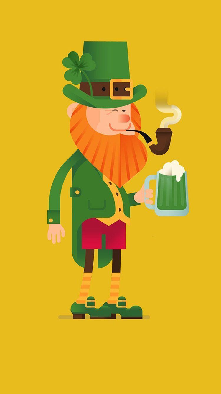 750x1334 Holiday Wallpaper, Holiday Leprechaun Day desktop HD wallpaper