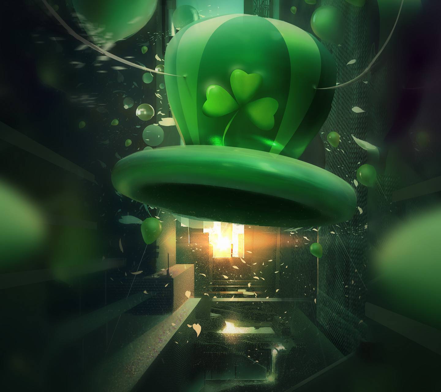 1440x1280 Future Leprechaun wallpaper