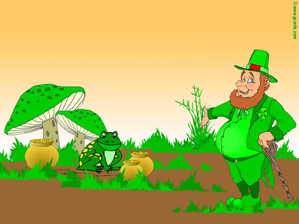 1024x768 Free download Happy St Patricks Day Leprechaun [1024x768]