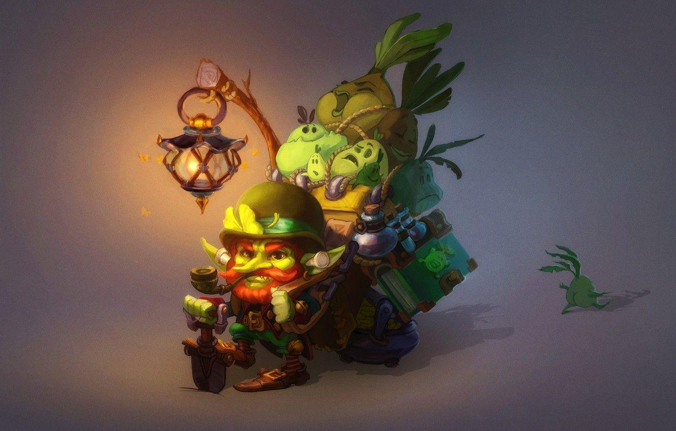 1332x850 Wallpaper fantasy, art, leprechaun, Olga Skolz, Character concept