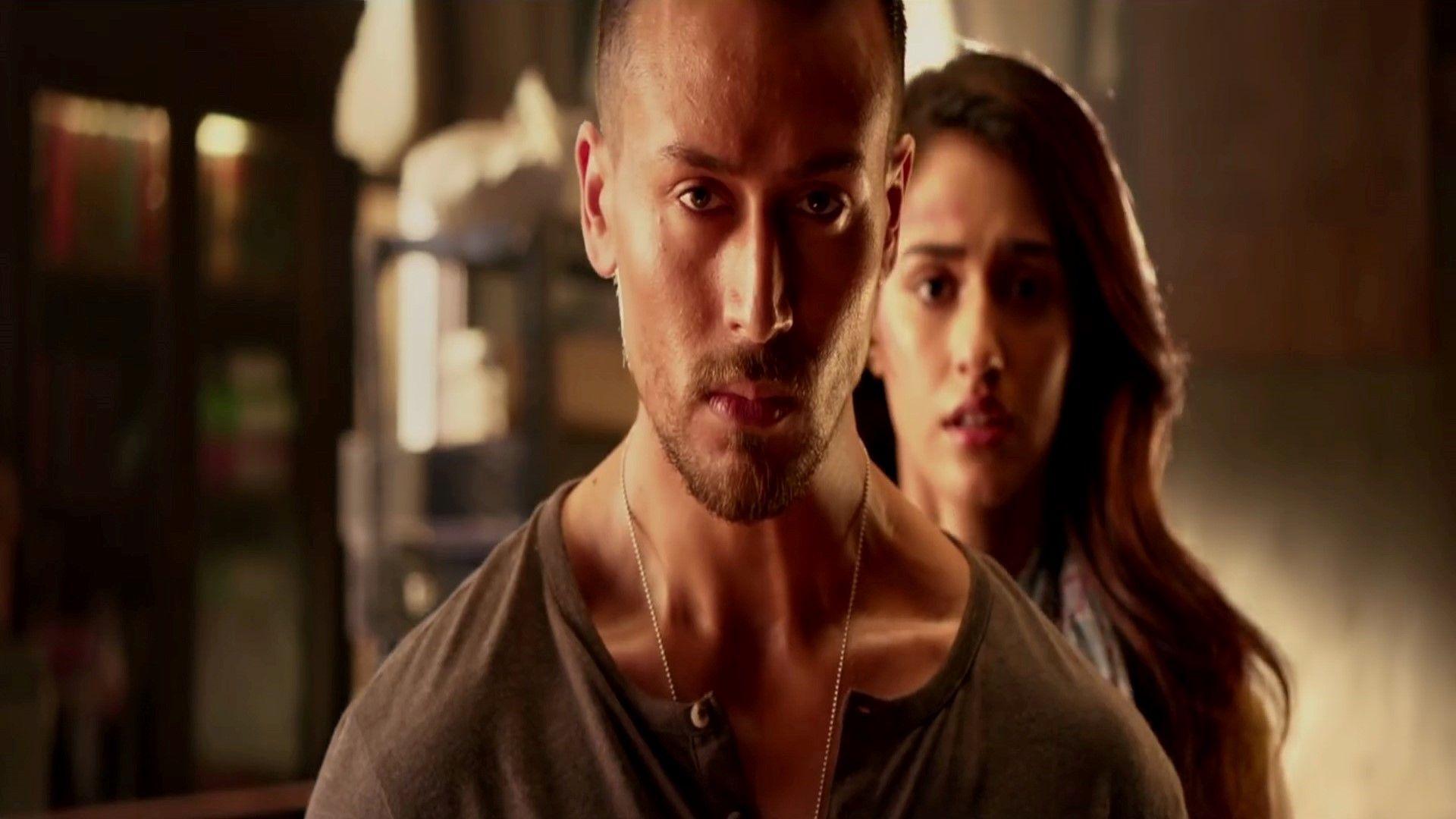 1920x1080 Tiger Shroff in Baaghi 2 Bollywood Film Wallpaper