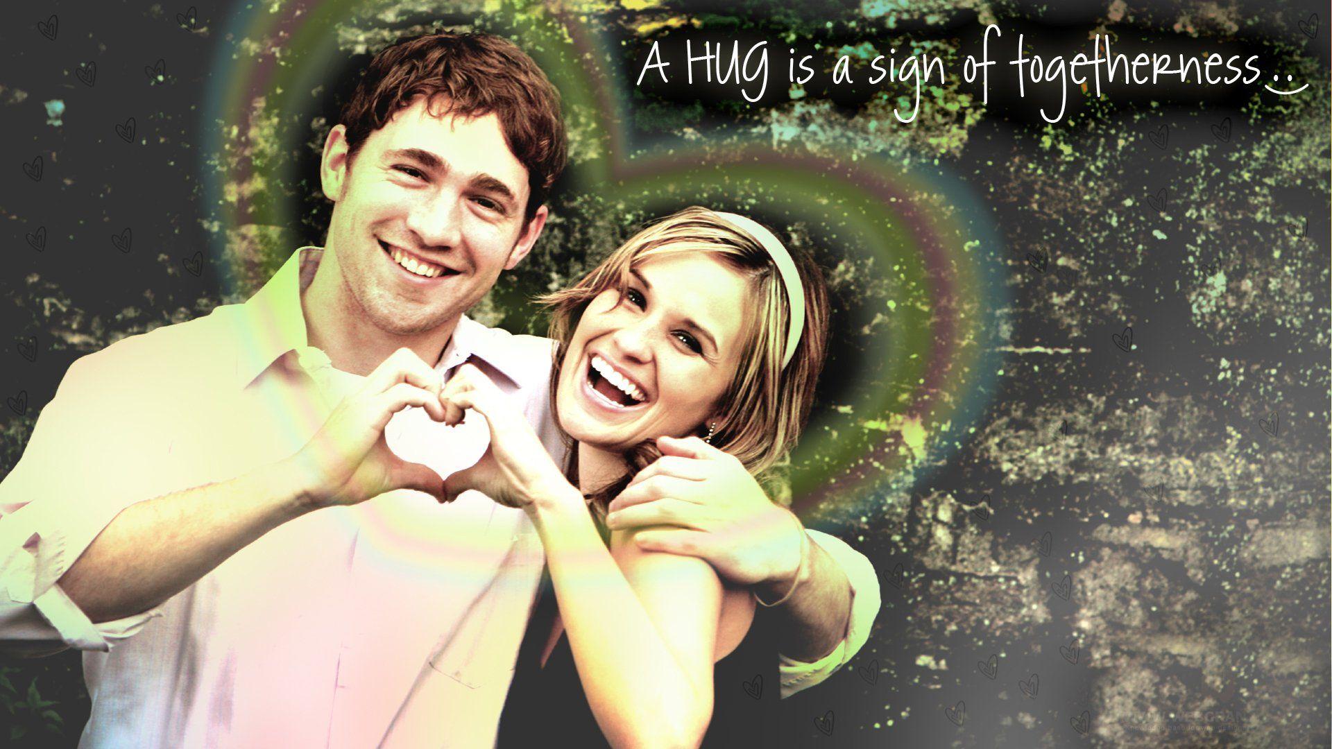 1920x1080 hug, Hugging, Couple, Love, Mood, People, Men, Women, Happy, Poster Wallpaper HD / Desktop and Mobile Background