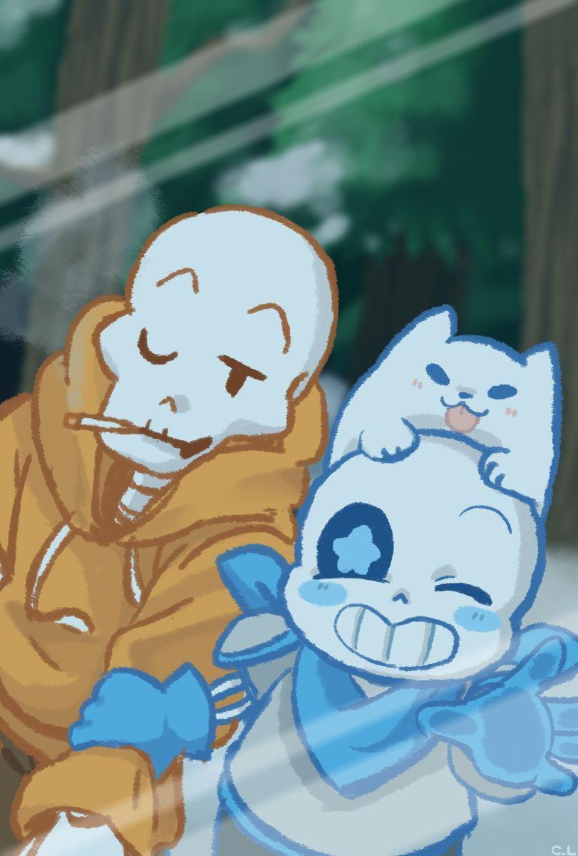 Underswap Sans Wallpapers Top Free Underswap Sans Backgrounds Wallpaperaccess