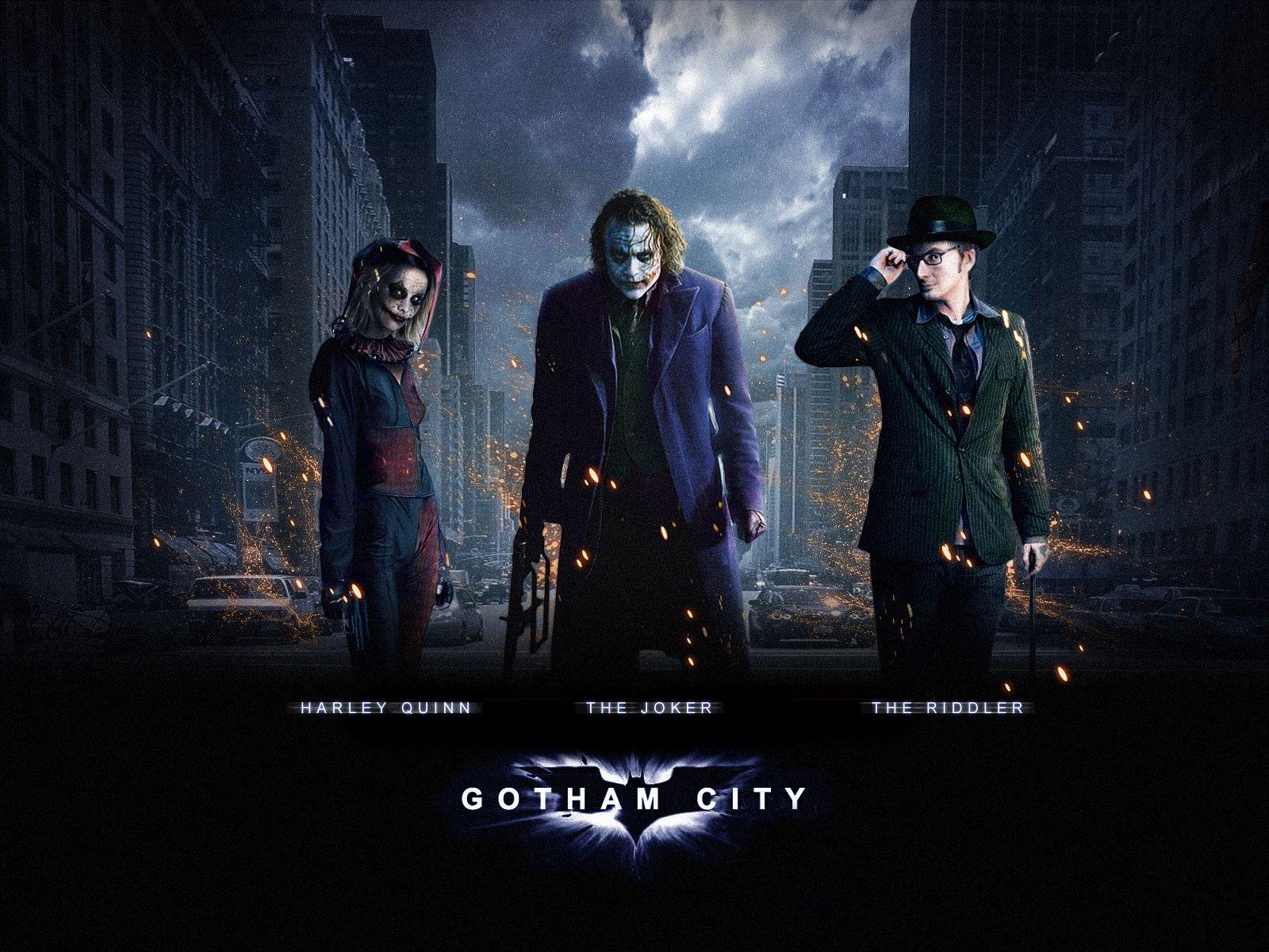 1600x1200 Gotham City HD Wallpaper