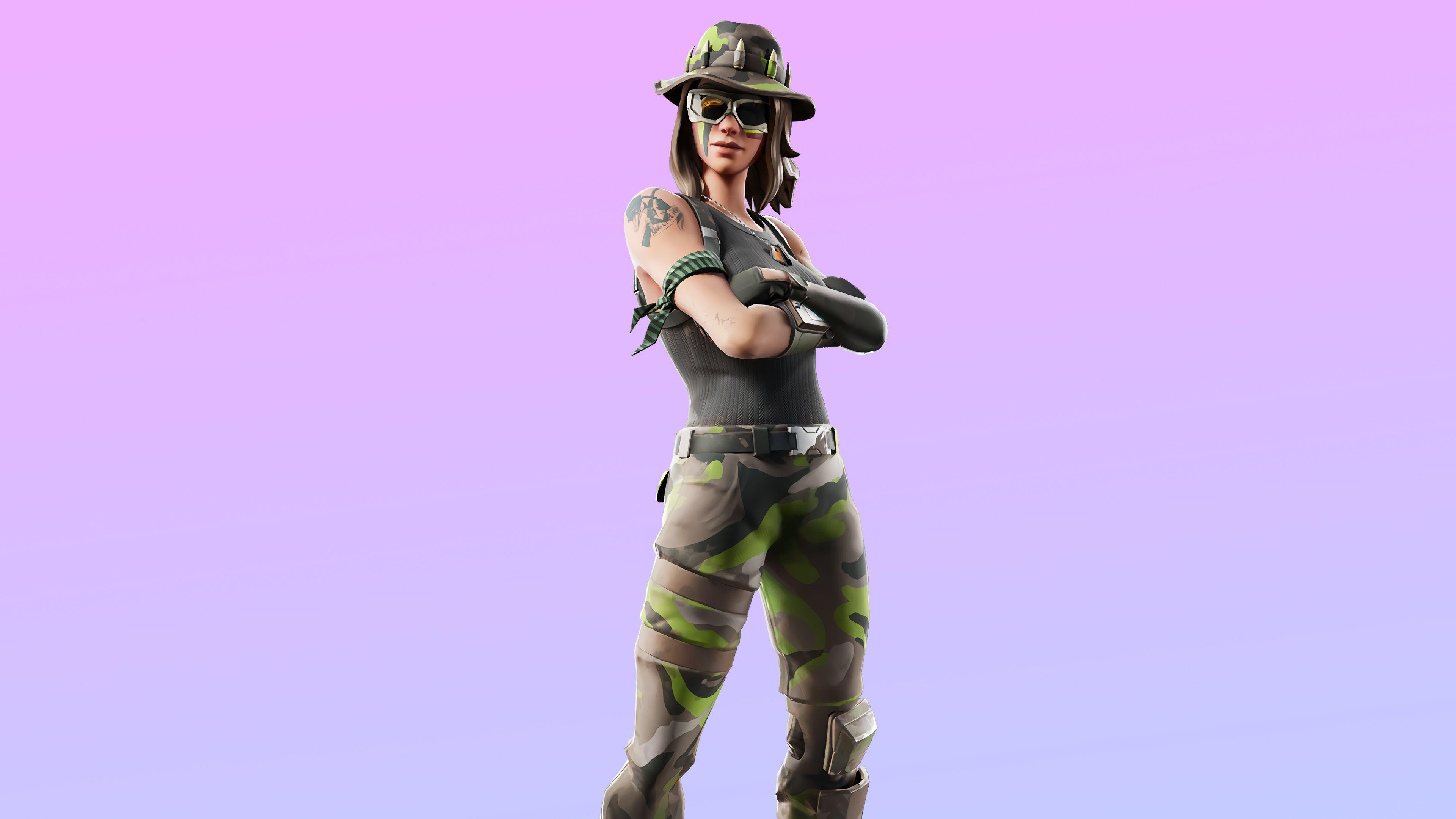 3840x2160 Fortnite Swamp Stalker Skin Outfit Wallpaper, HD Games 4K