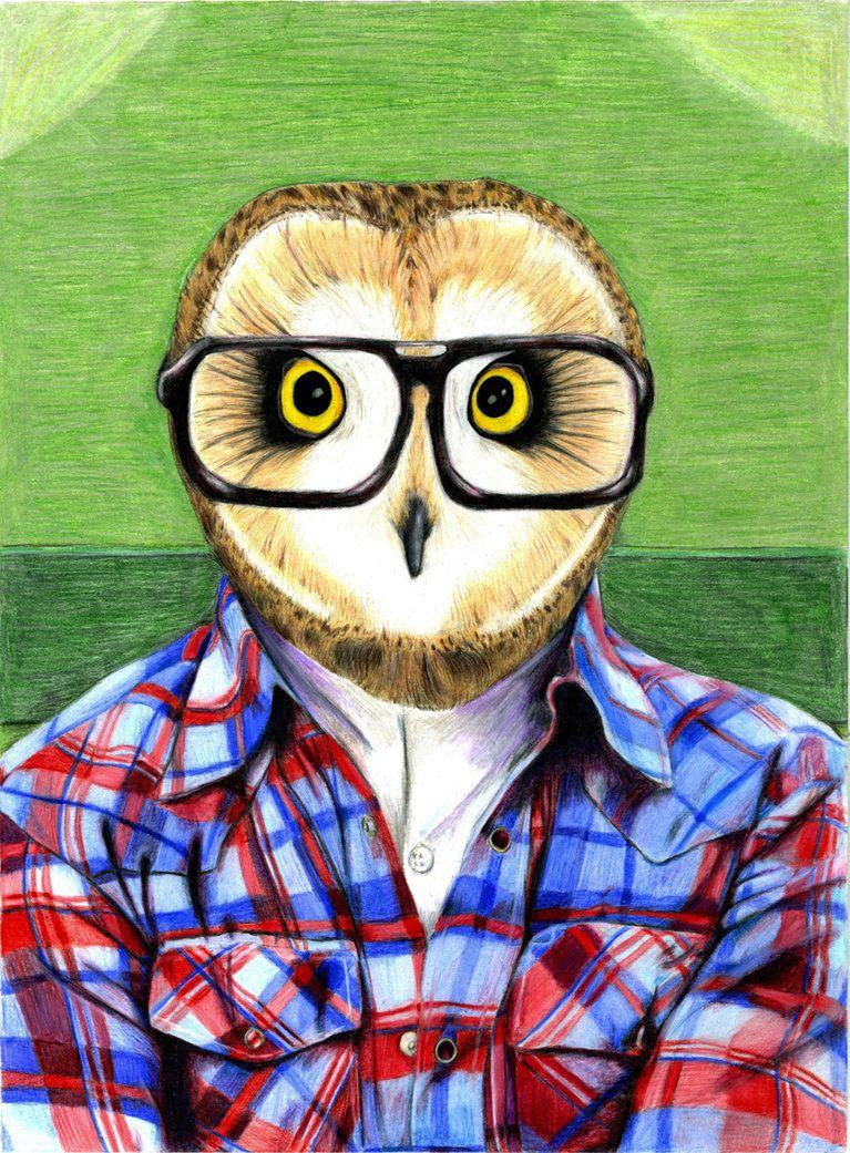 767x1041 Owl Hipster