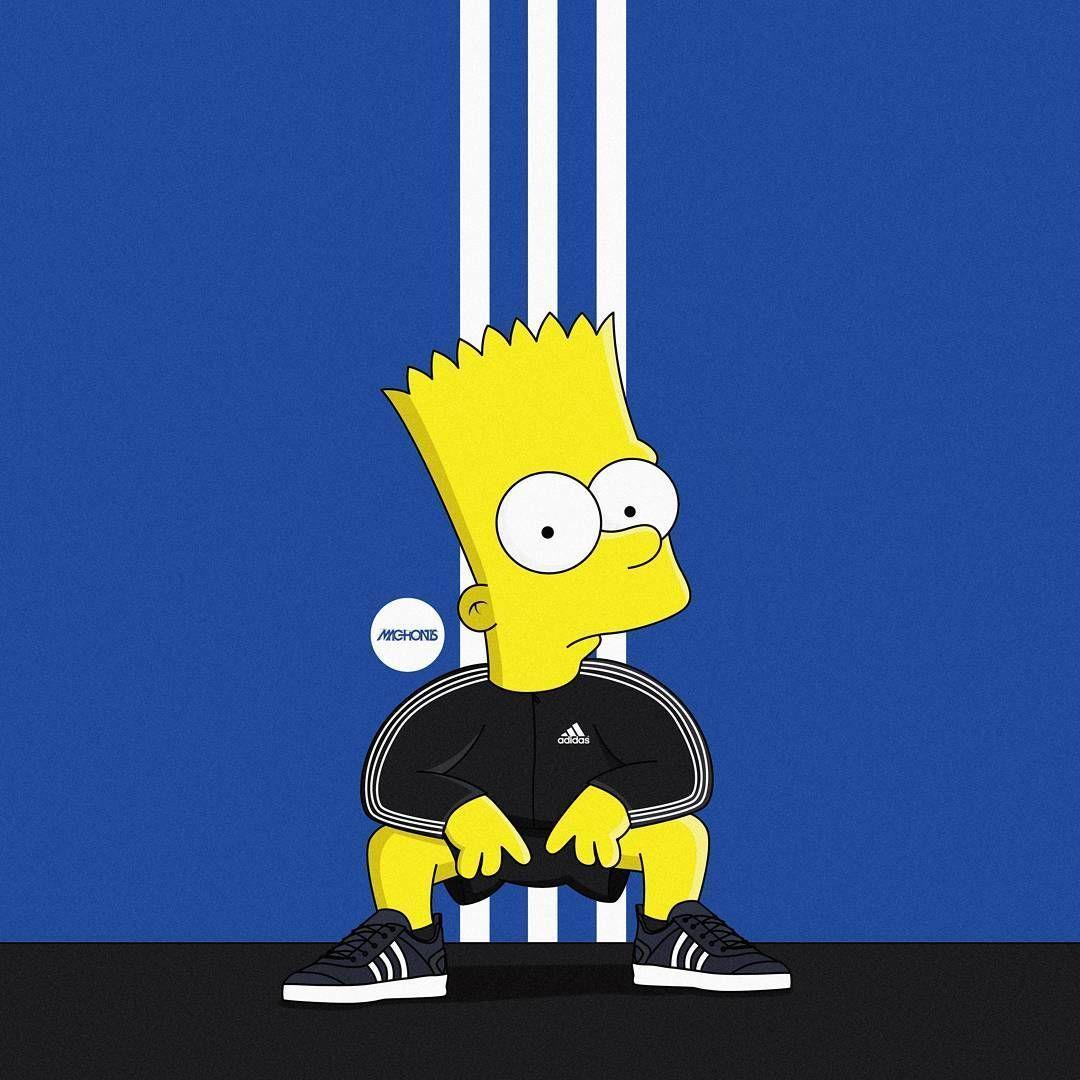1080x1080 Bart Simpson Hình Nền iPhone - Bart Tối Cao Hình Nền HD