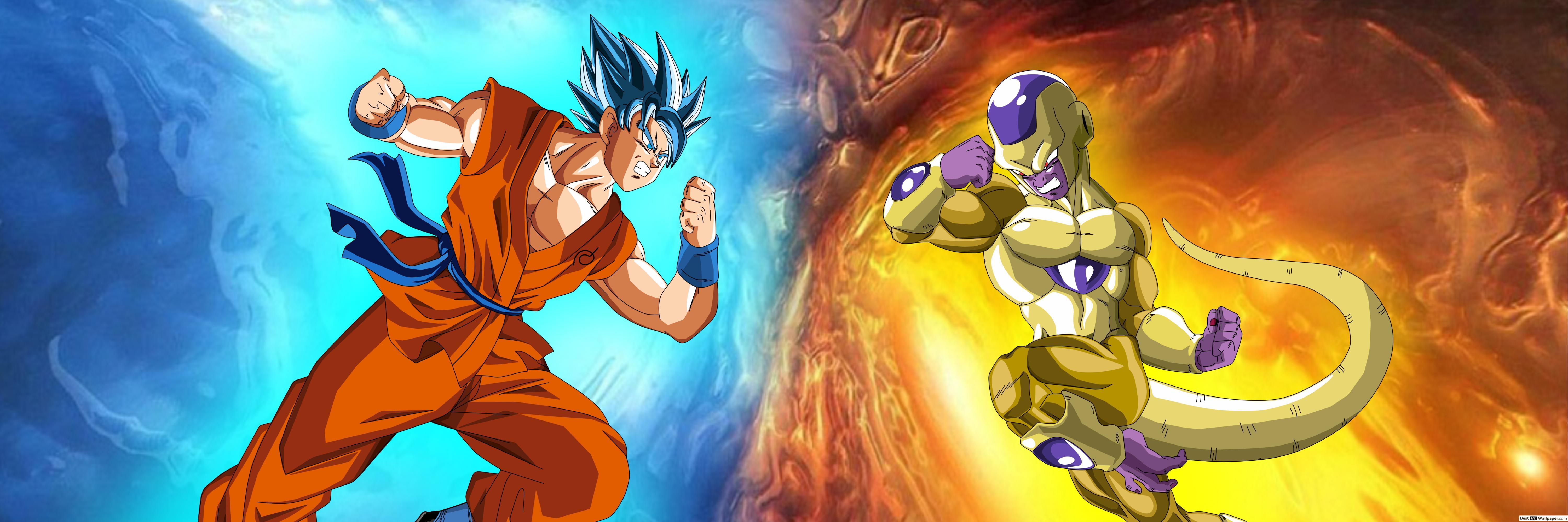 6000x2000 Dragon ball Z: The resurrection of Freeza HD wallpaper download