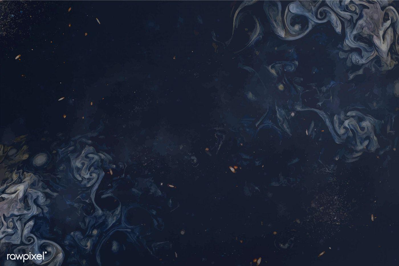 1400x934 Navy blue marble patterned background vector
