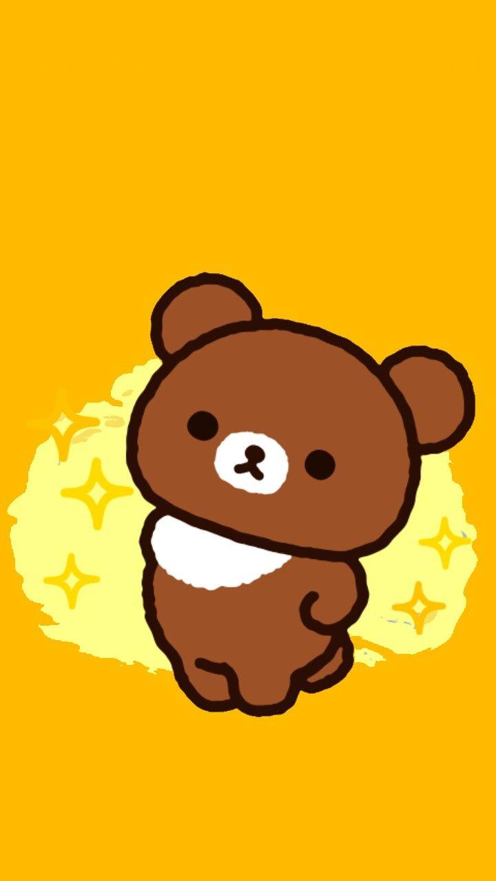 720x1280 Rillakuma cheer •blue•. Latar belakang, Latar belakang ponsel