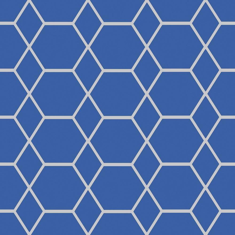 1000x1000 GEOMETRIC WALLPAPER GOLD SILVER NAVY BLUE TEAL METALLIC