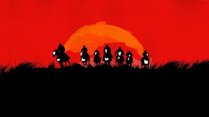 7680x4320 Red Dead Redemption 2 Minimalist 8K