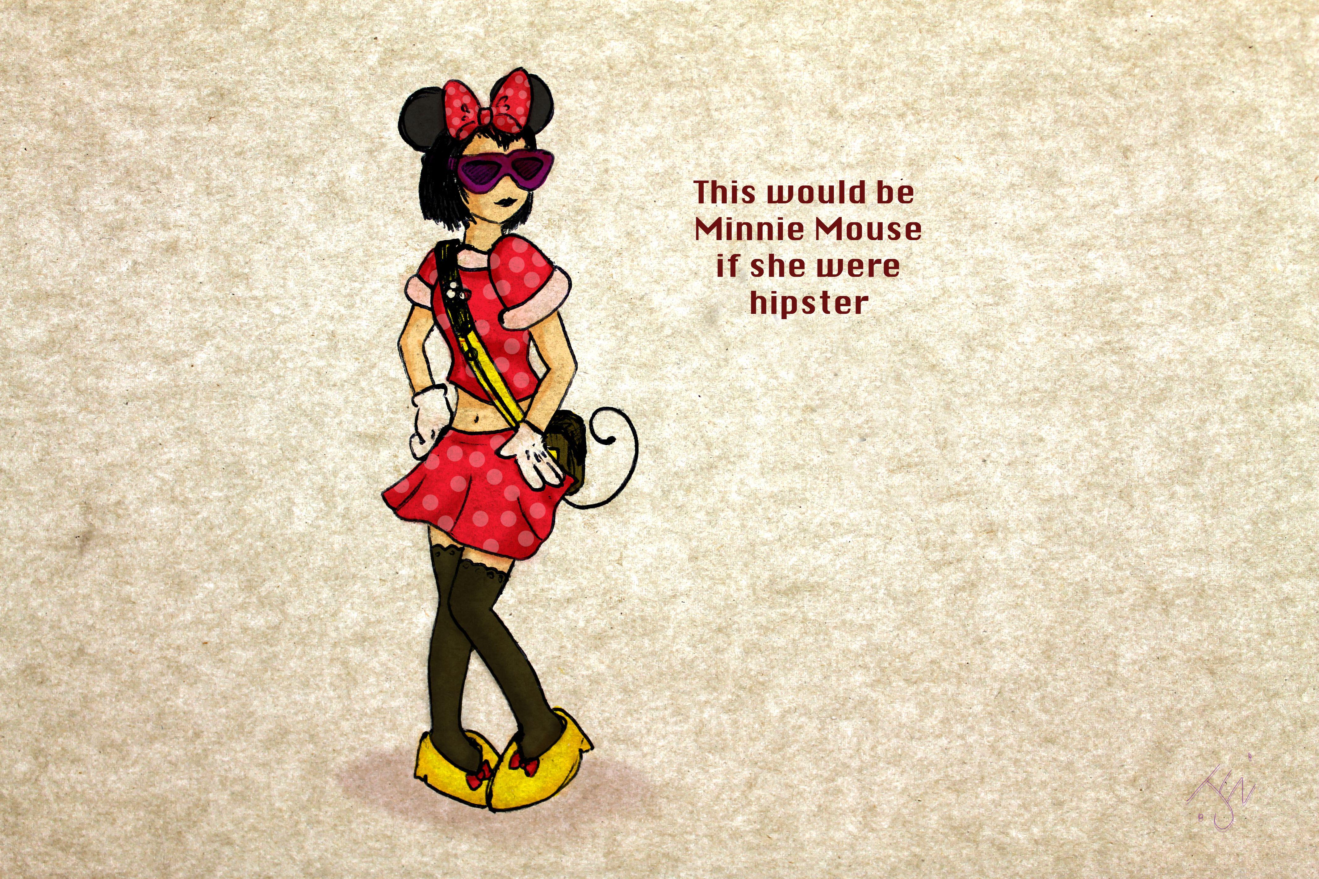 4272x2848 Minnie Mouse Hipster