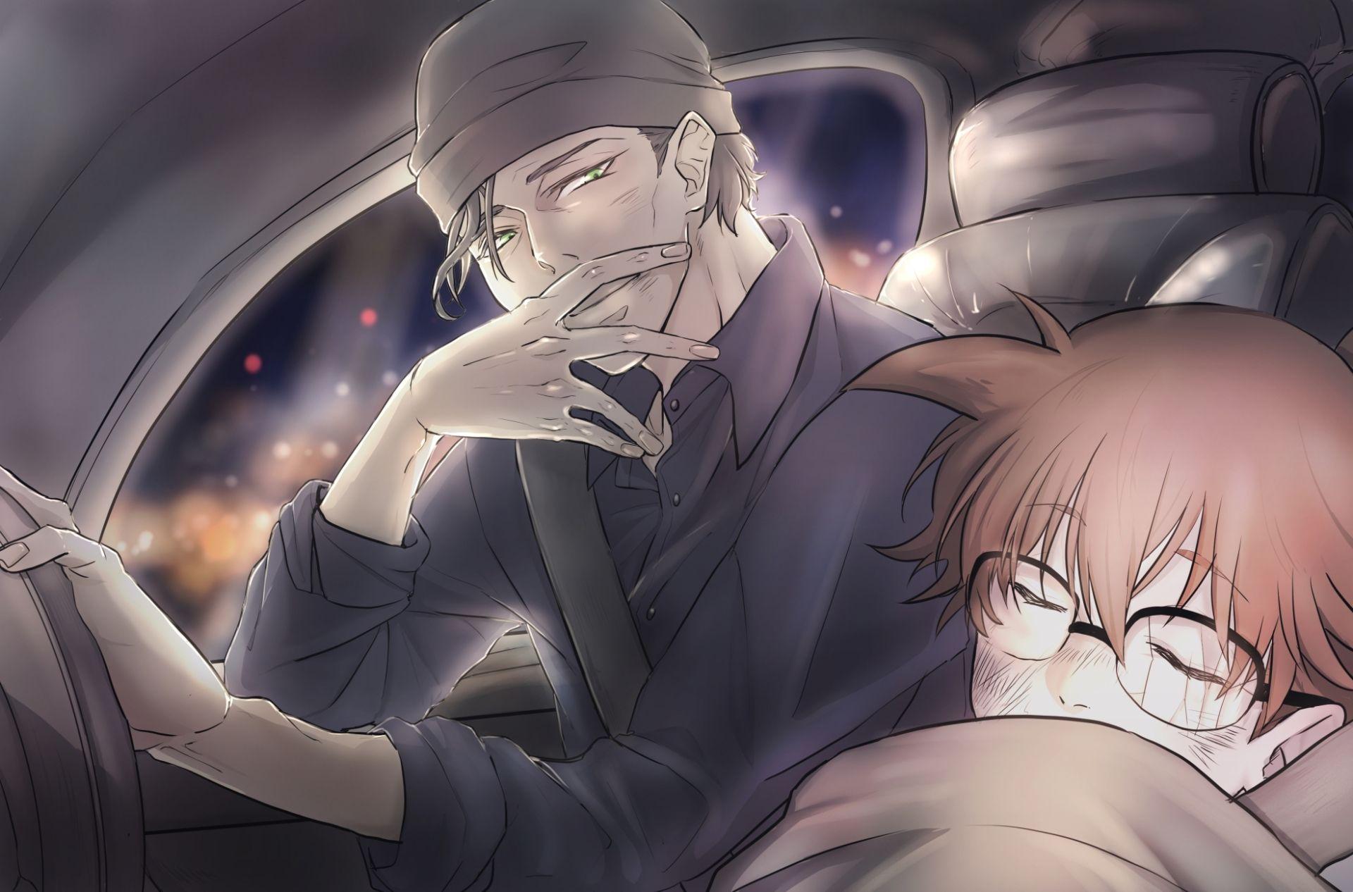 1920x1266 Anime Detective Conan Shuichi Akai Conan Edogawa Wallpaper
