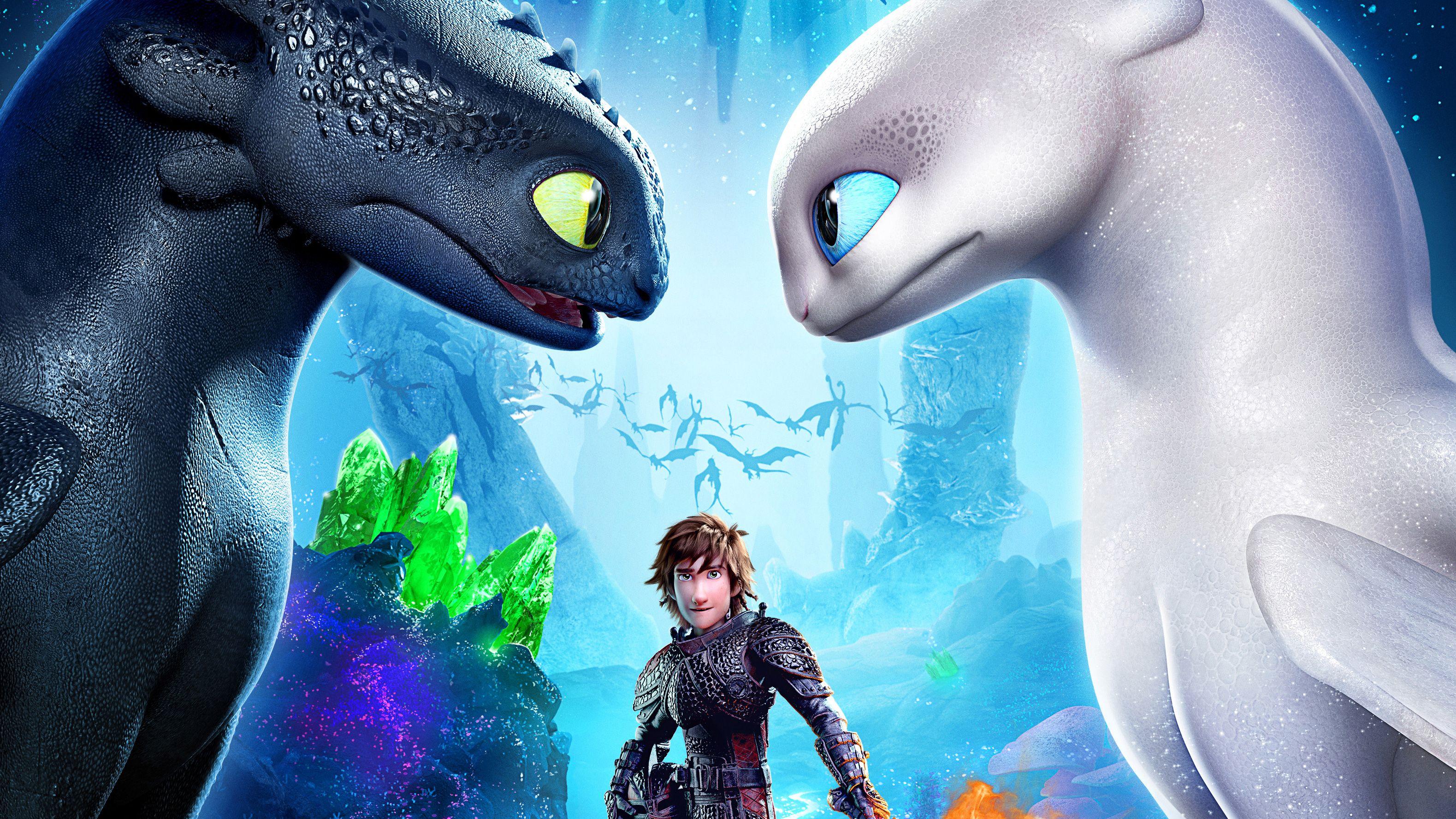 3158x1777 How To Train Your Dragon The Hidden World Movie Poster, HD Movies