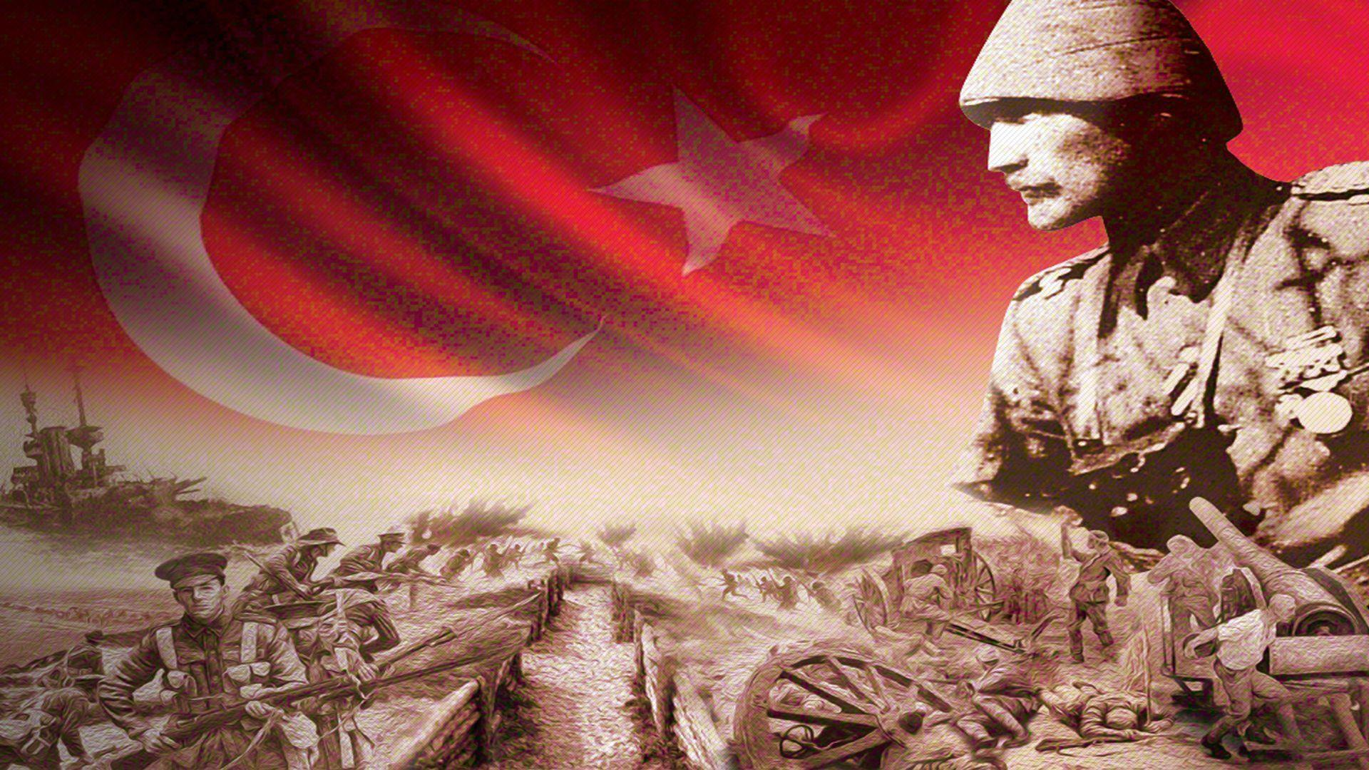 1920x1080 Yedi Düvele, “çanakkale Geçilmez” Dedi - Çanakkale Zaferi Ile
