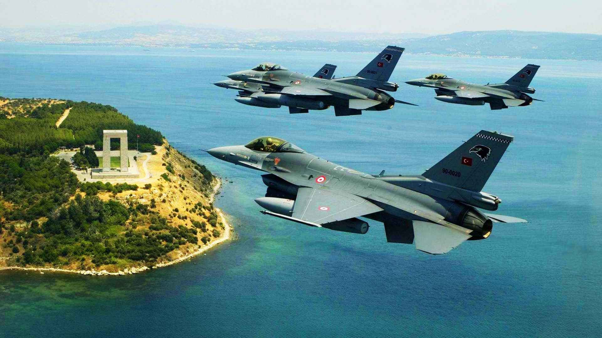 1920x1080 Çanakkale Şehitler Abidesiürk F 16 Ları, Download Wallpaper