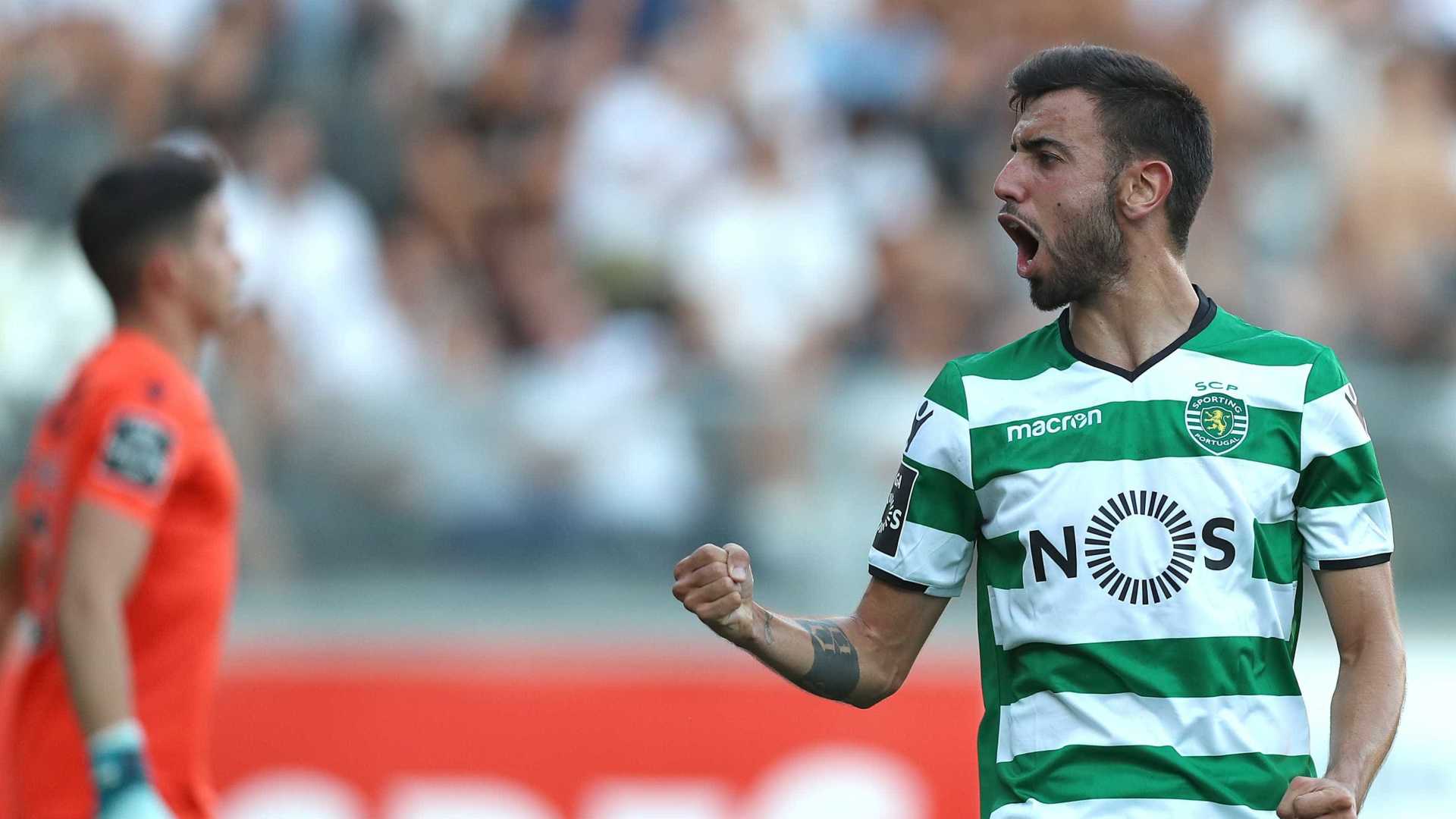 1920x1080 Bruno Fernandes Wallpaper