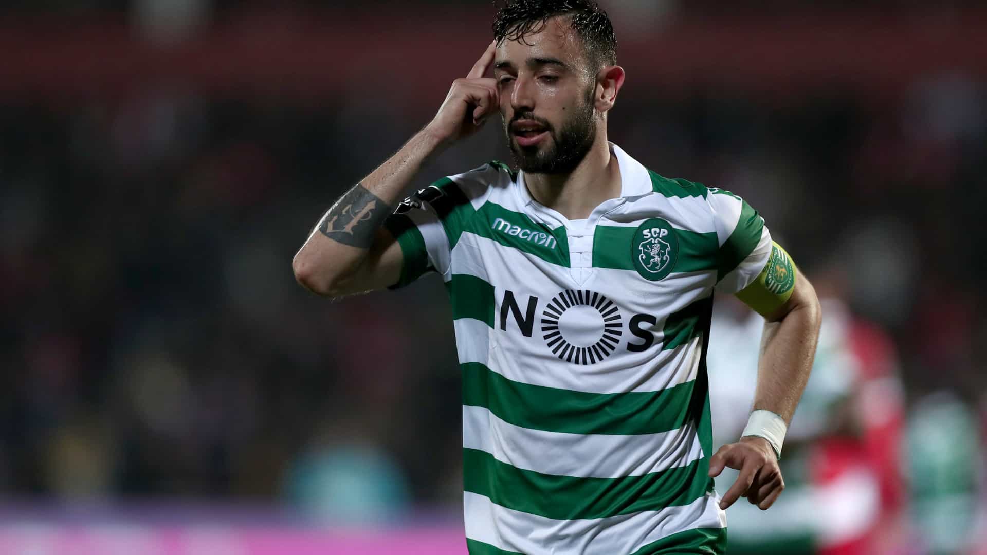 1920x1080 Bruno Fernandes Wallpaper