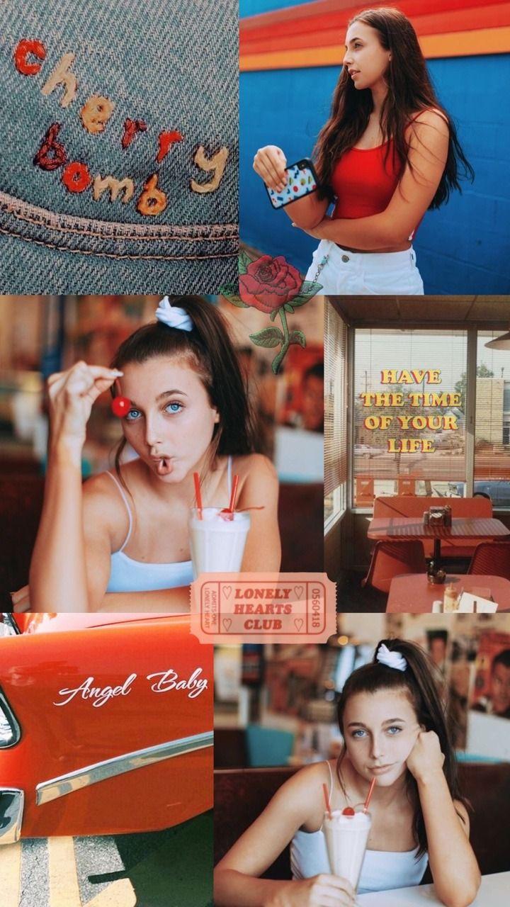 Emma Chamberlain Aesthetic Wallpapers - Top Free Emma Chamberlain