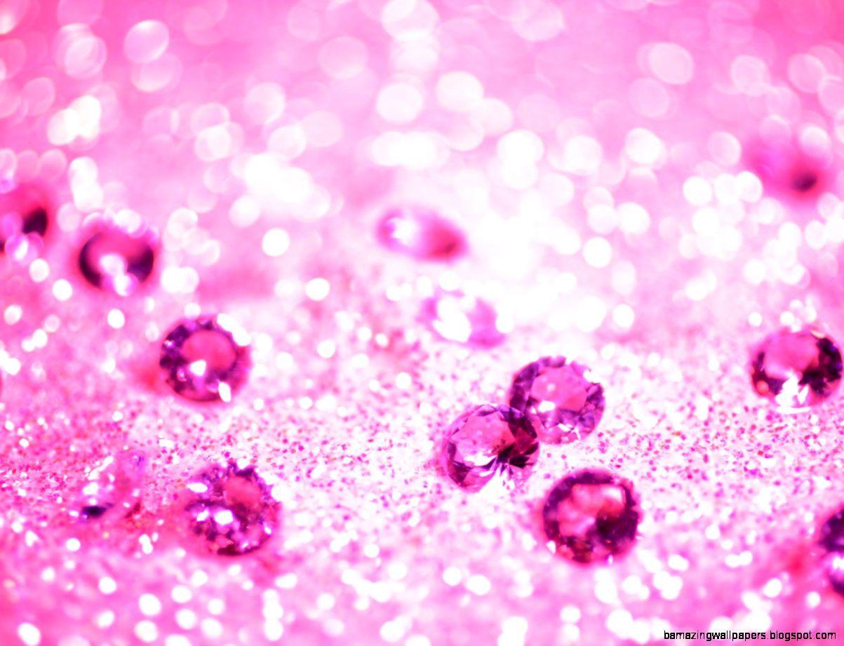 pink crystal background