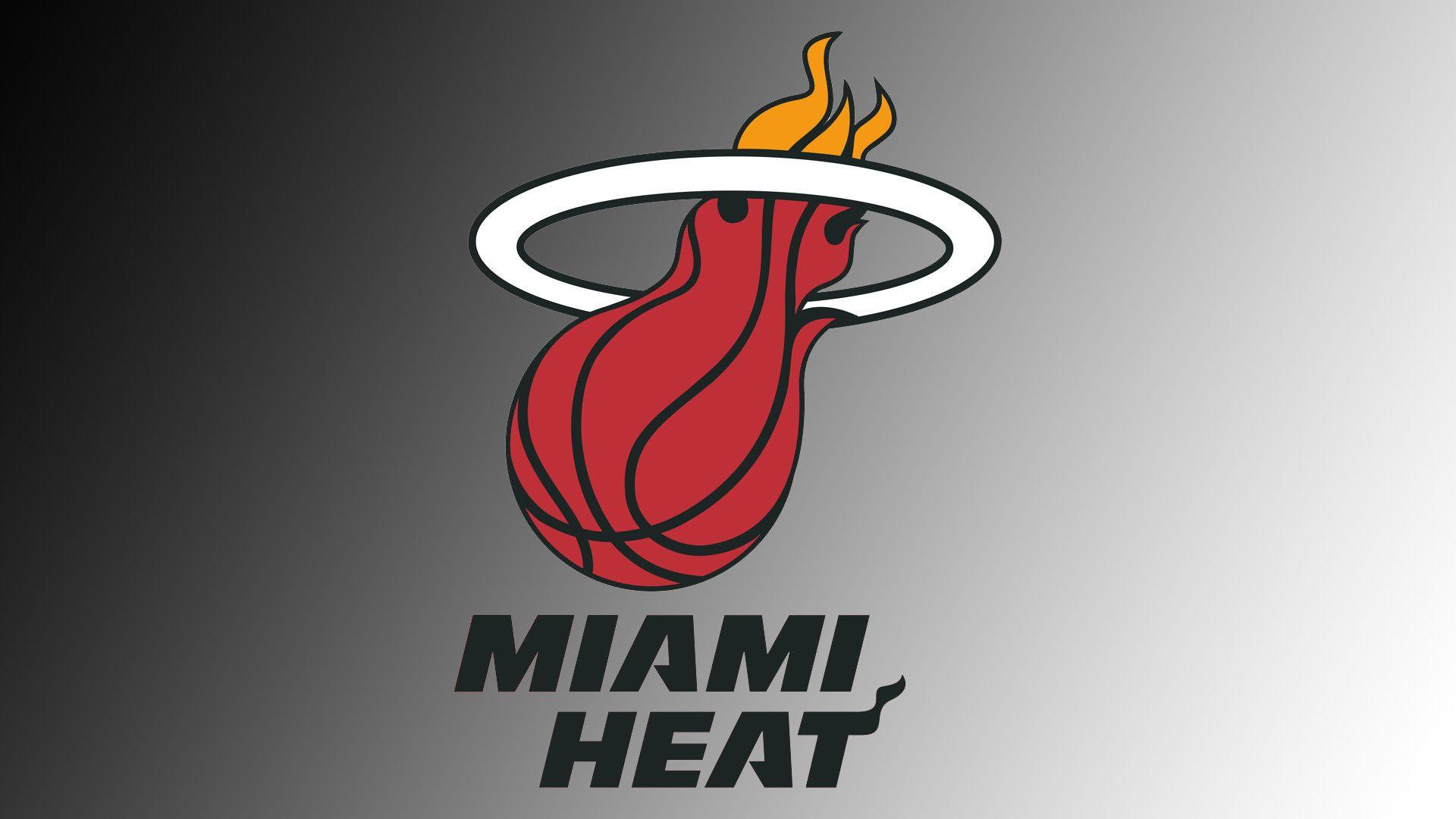 1920x1080 Miami Heat Logo hình nền 2018