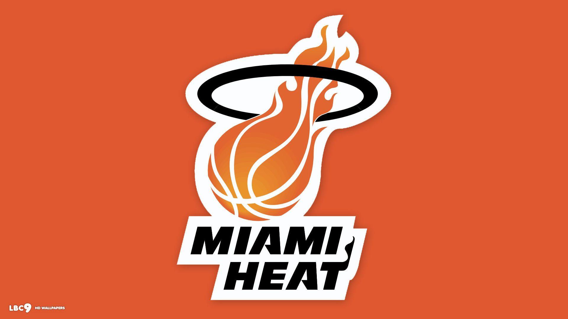 1920x1080 Miami Heat Wallpaper Logo