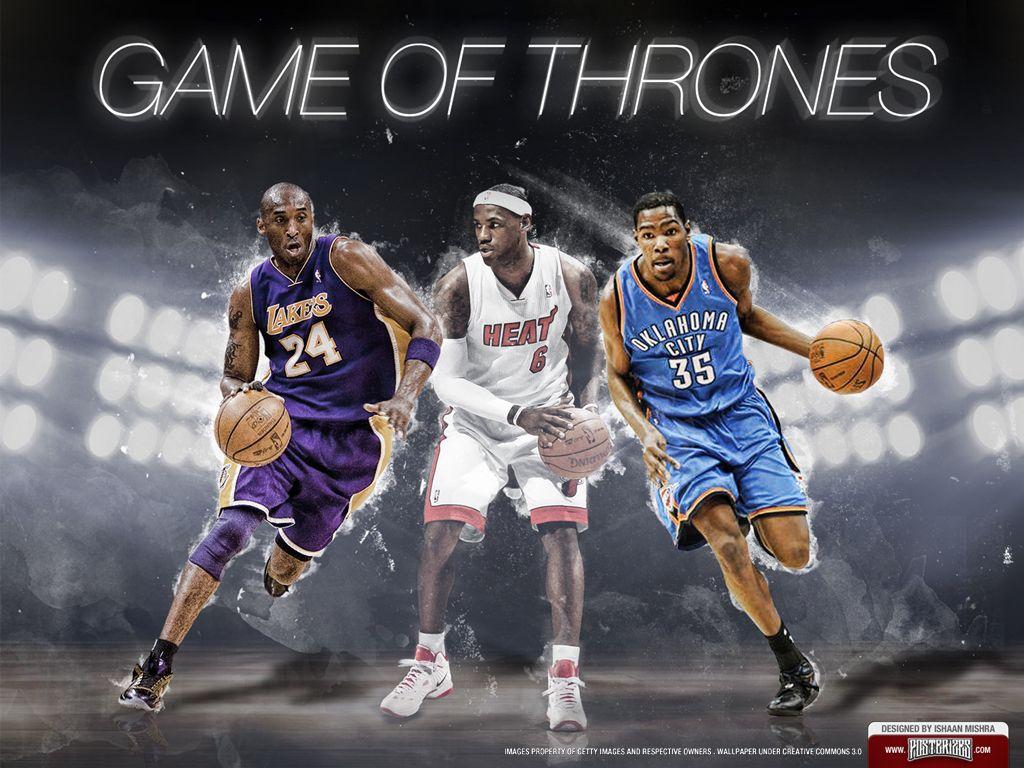 1024x768 Game of Thrones 2012 NBA MVP Wallpaper