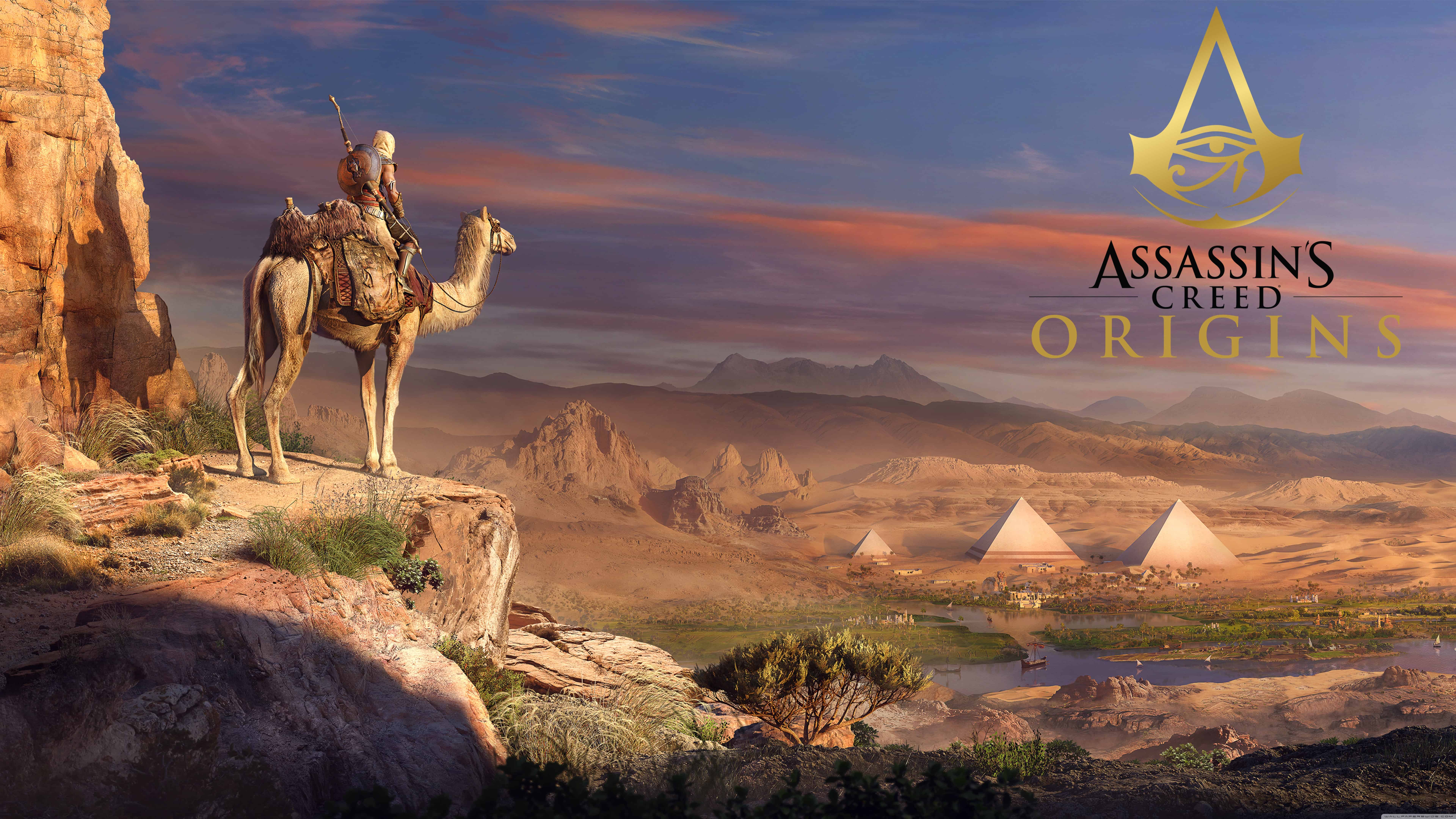 7680x4320 Assassins Creed Origins Concept Art UHD 8K Wallpaper