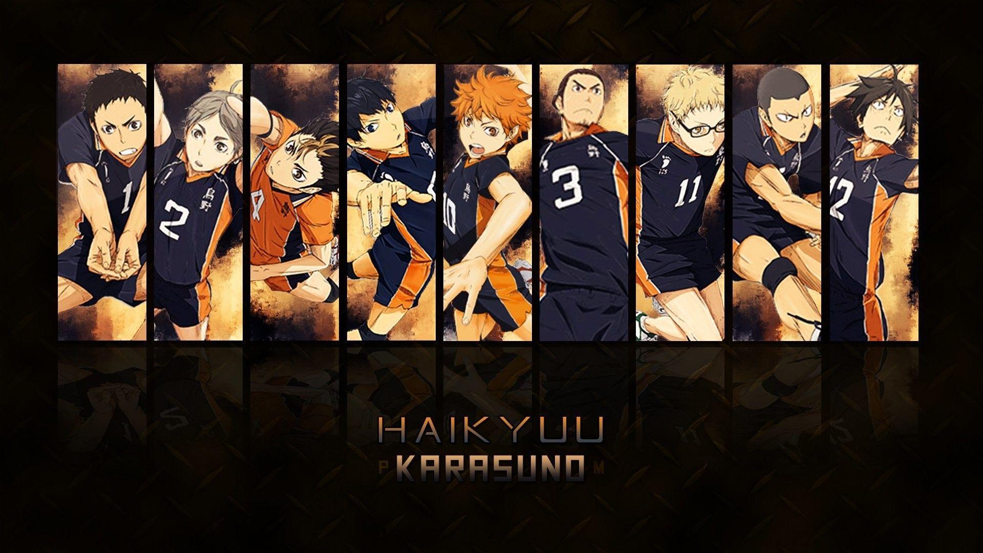 Haikyuu Karasuno Team Volleyball 4K Wallpaper #7.2828