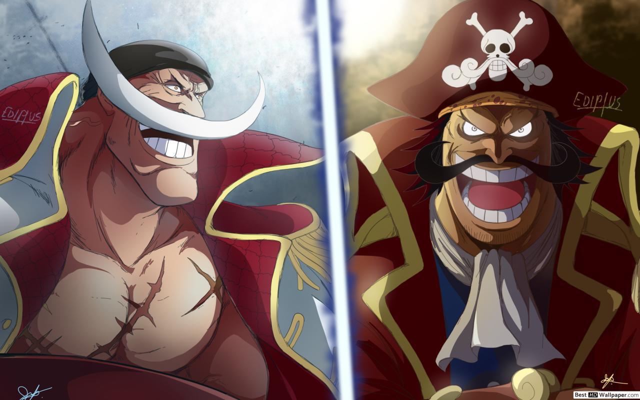 1280x800 One Piece Newgate & Gol D. Roger HD wallpaper download