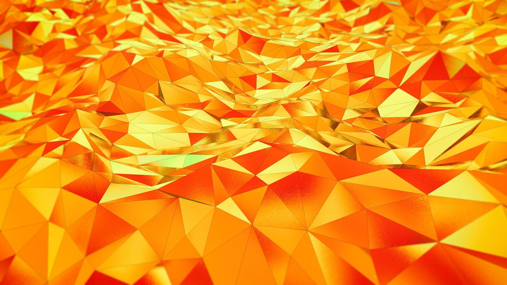 1920x1080 Low Polygon Wallpaper