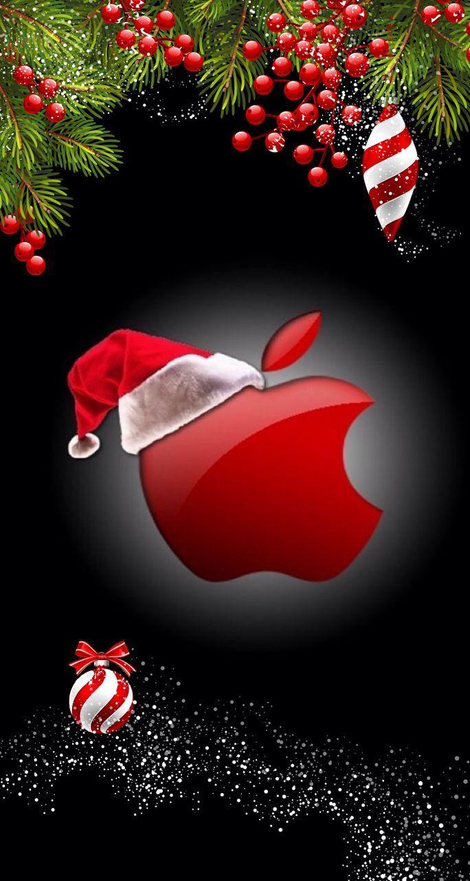Christmas Apple Wallpapers - Top Free Christmas Apple Backgrounds -  WallpaperAccess