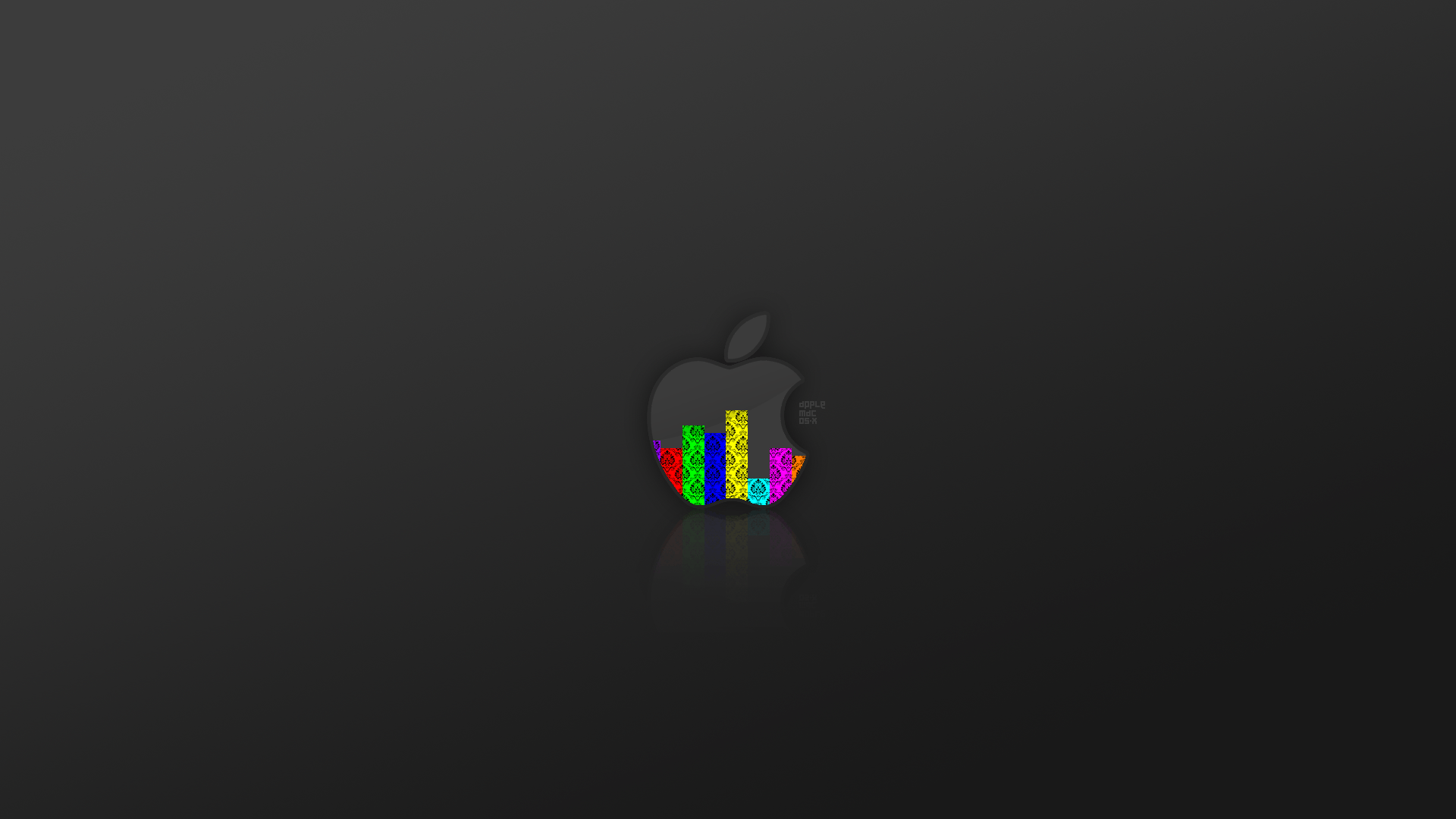 1920x1080 Wallpaper, apple, christmas, art, qwerty