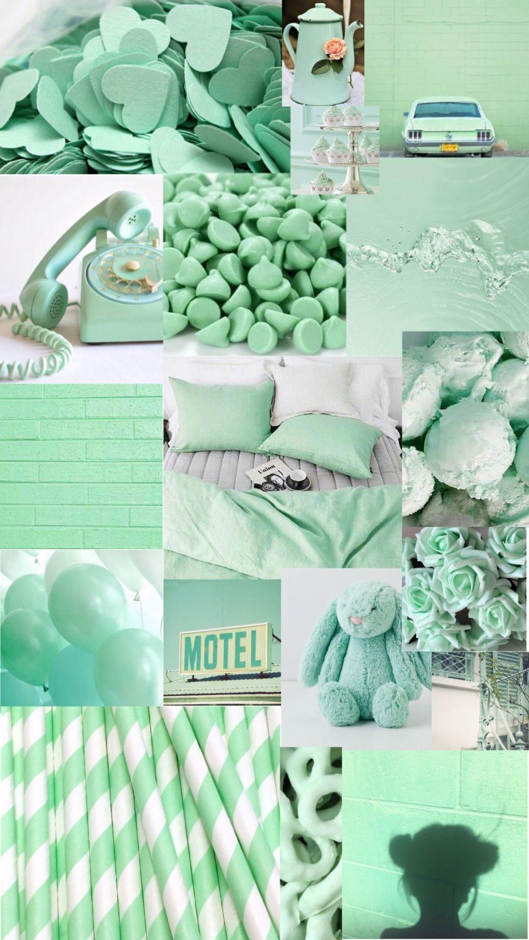 green aesthetic wallpaper by officialmariah04 - Download on ZEDGE™