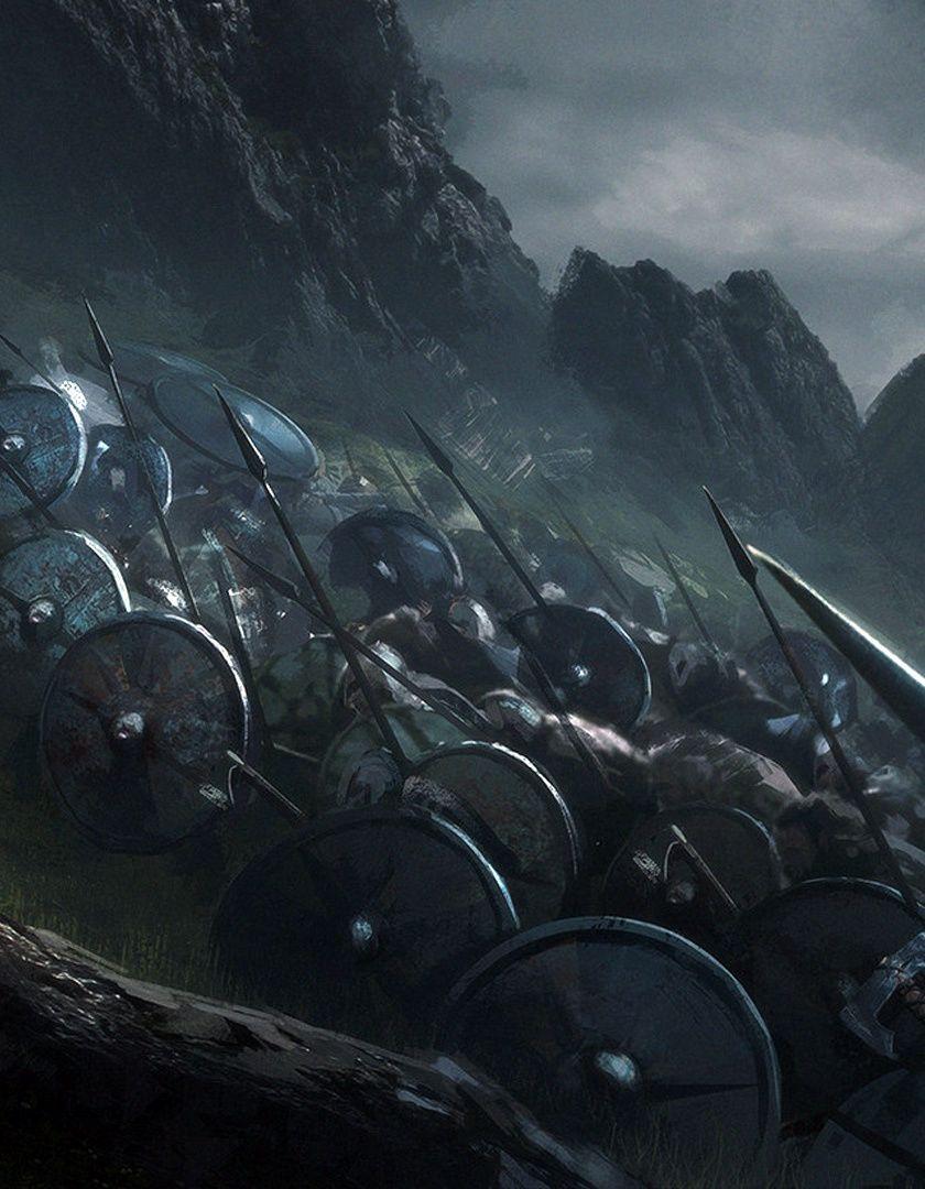 840x1080 Download Vikings, warrior, battle, artwork wallpaper, 840x1160