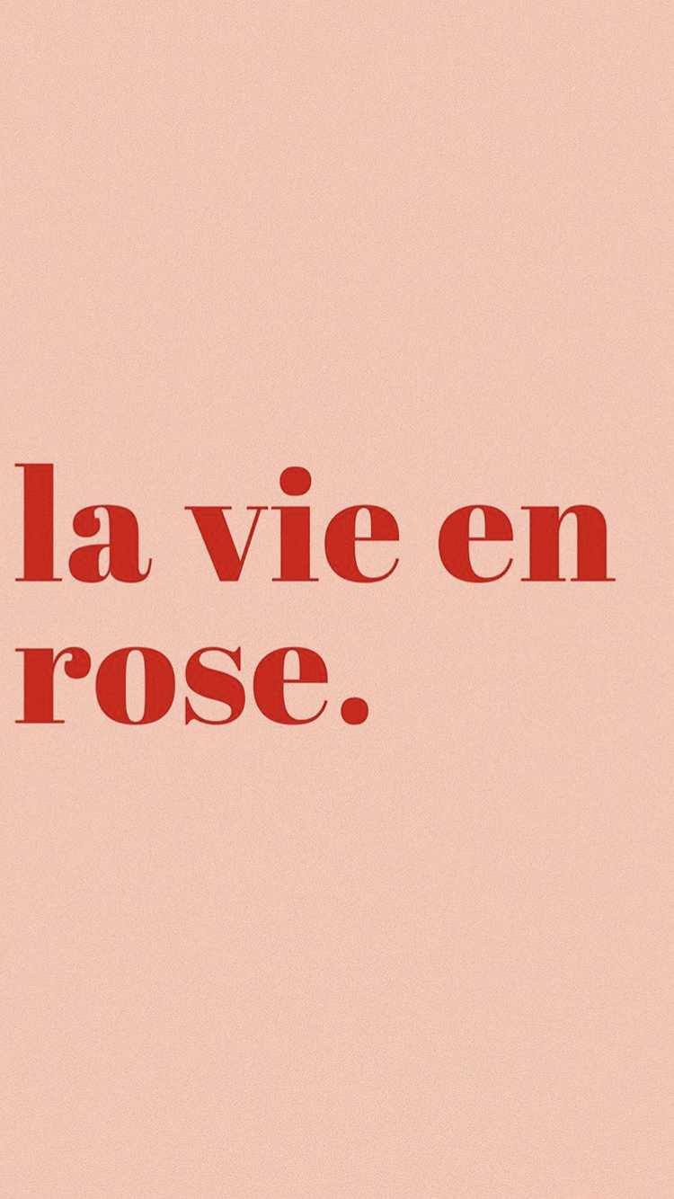 750x1334 La Vie En Rose Wallpaper