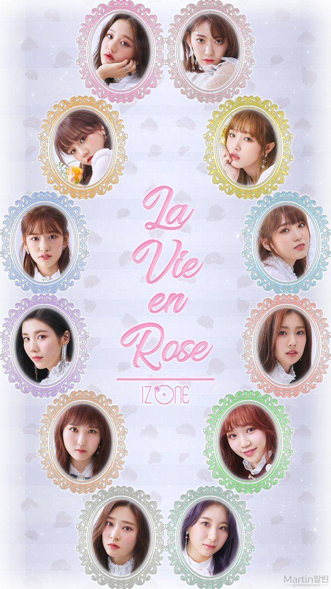 675x1200 Martin말틴 La La La Vie en Rose! Here's a IZ*ONE