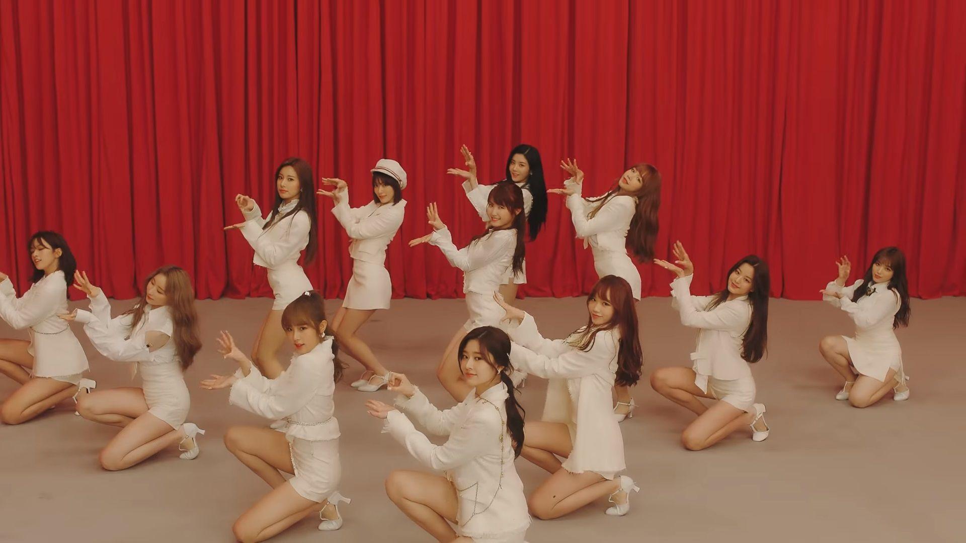 1920x1080 Kpop Guitar Chords: IZ*ONE Vie en Rose Chords