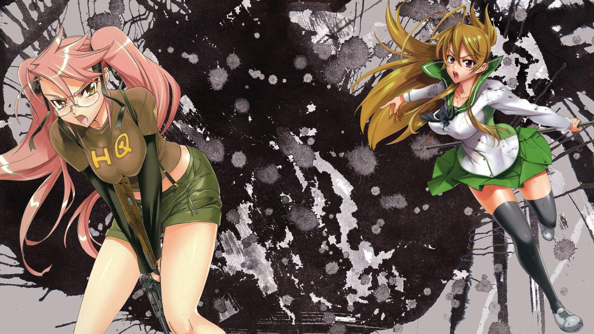 Highschool Of The Dead 1920x1080 Wallpapers Top Free Highschool Of The Dead 1920x1080 Backgrounds Wallpaperaccess