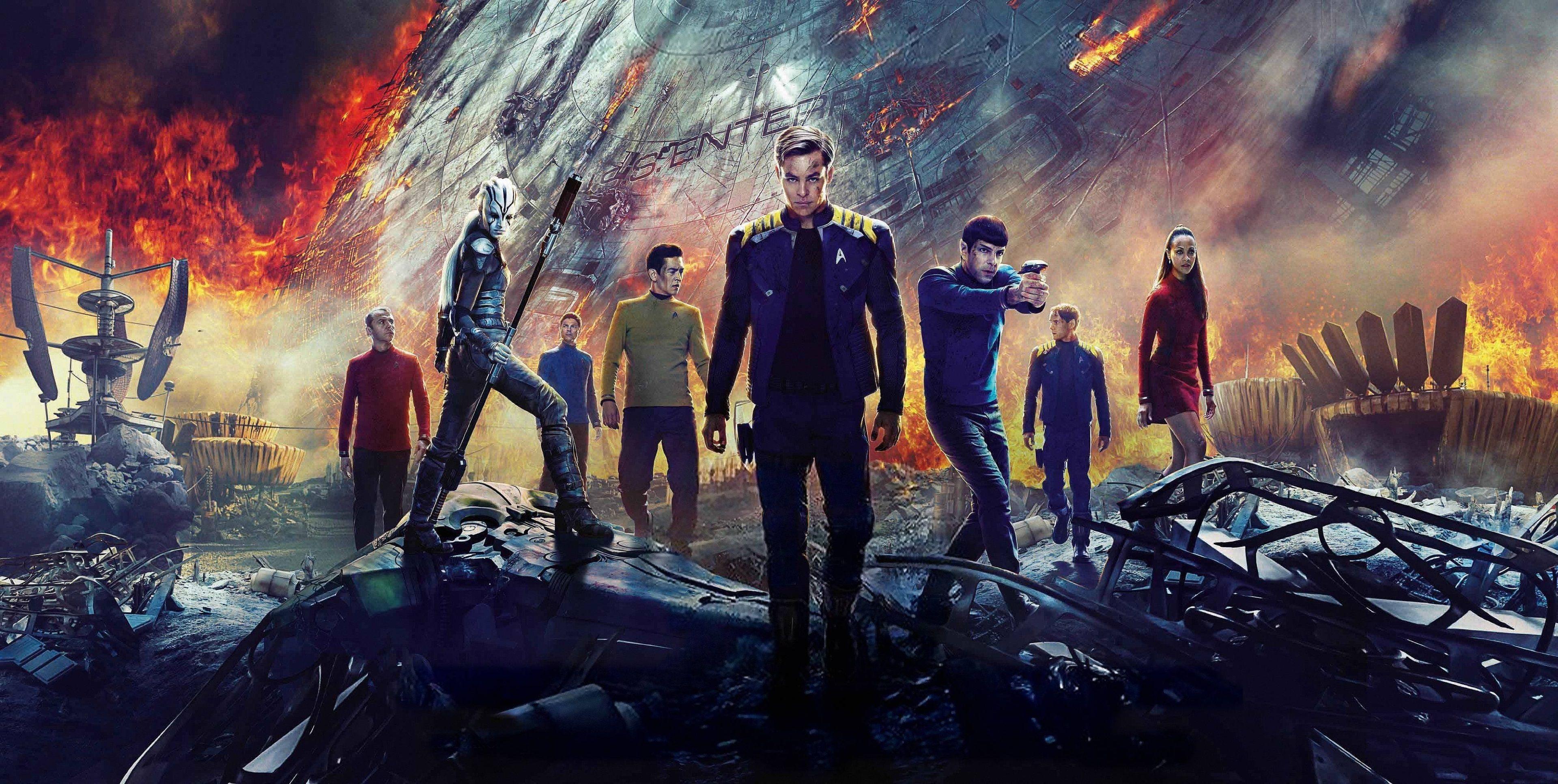 3840x1934 star trek beyond 4k wallpaper background desktop computer. Movie wallpaper, Star trek beyond, Trek ideas