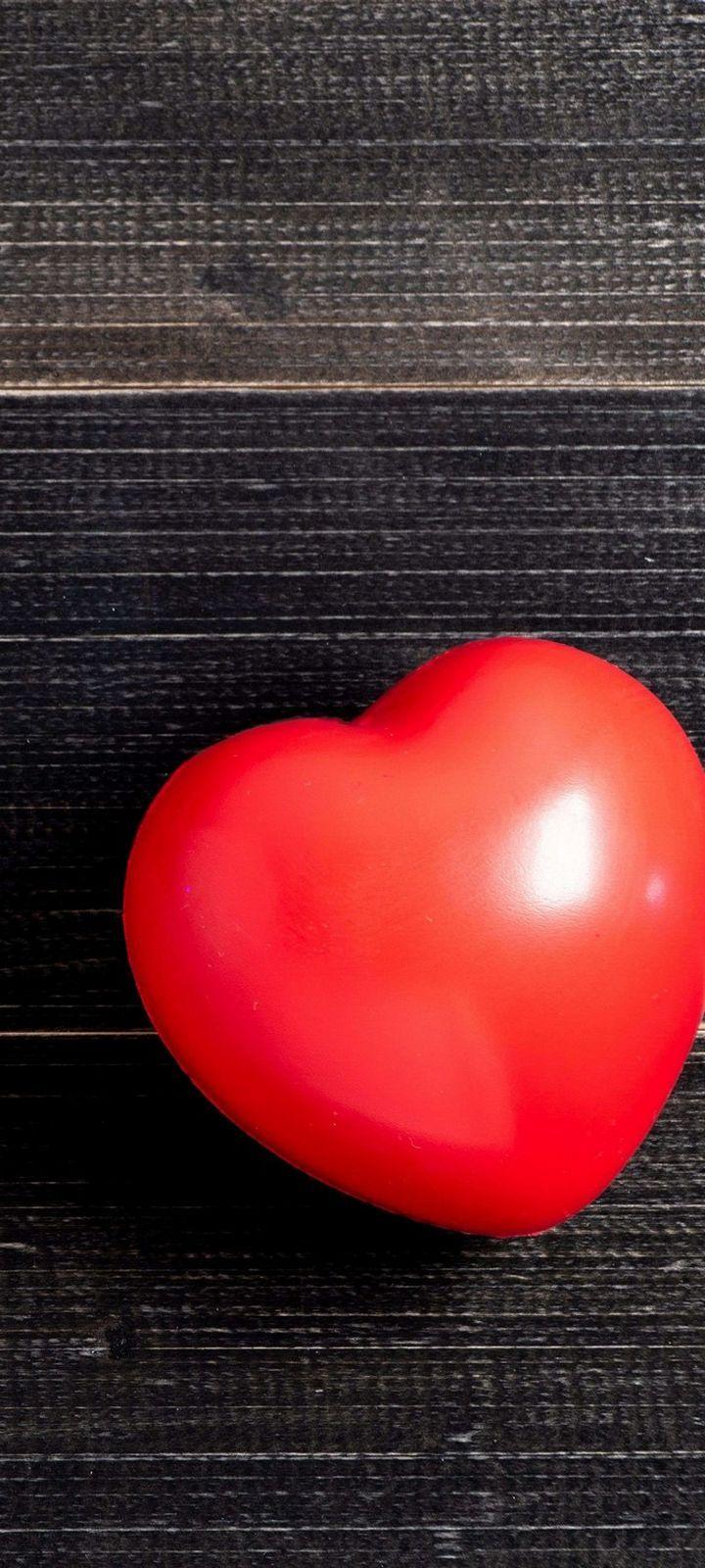 720x1600 Red Love Heart Simple Wallpaper Simple Wallpaper