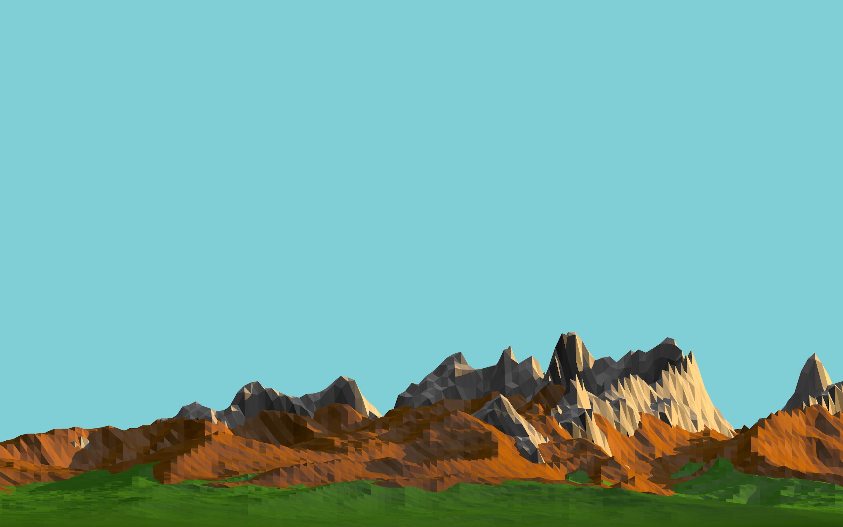 2880x1800 Polygon Wallpaper