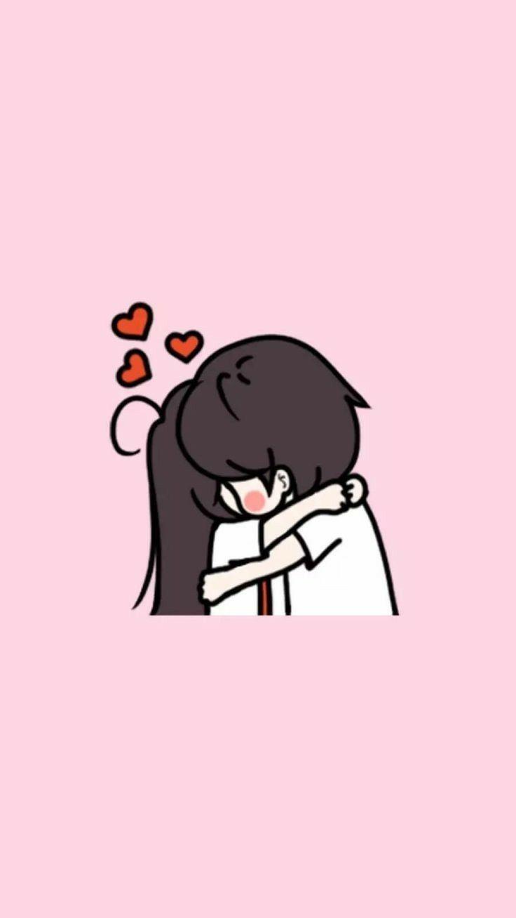 736x1308 Animated couples. Cute couple cartoon, Cute love wallpaper, Cute love cartoons