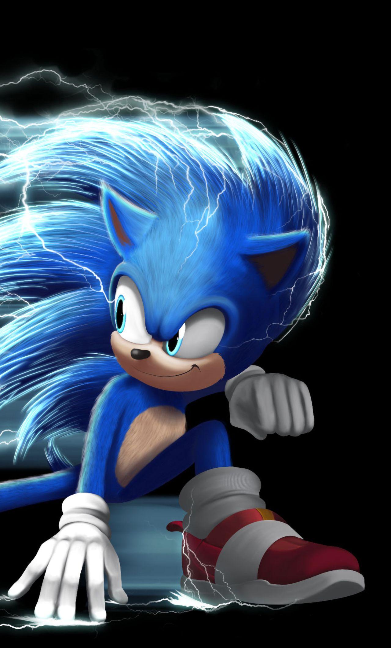 1280x2120 Sonic Movie 4K iPhone 6 plus Wallpaper, HD Movies 4K